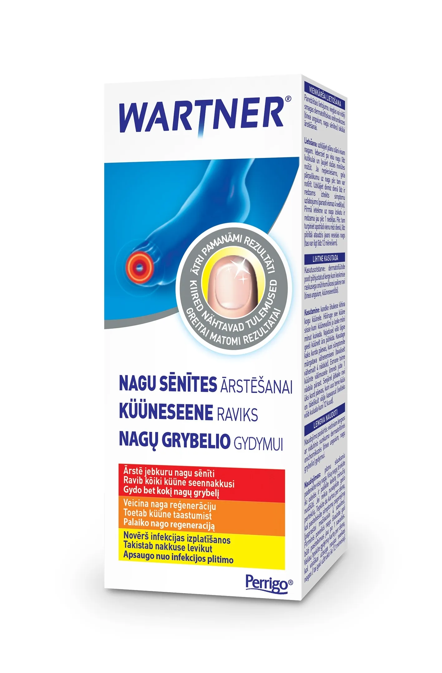 WARTNER KÜÜNESEENE RAVIKS GEEL 7ML - Tootepilt 