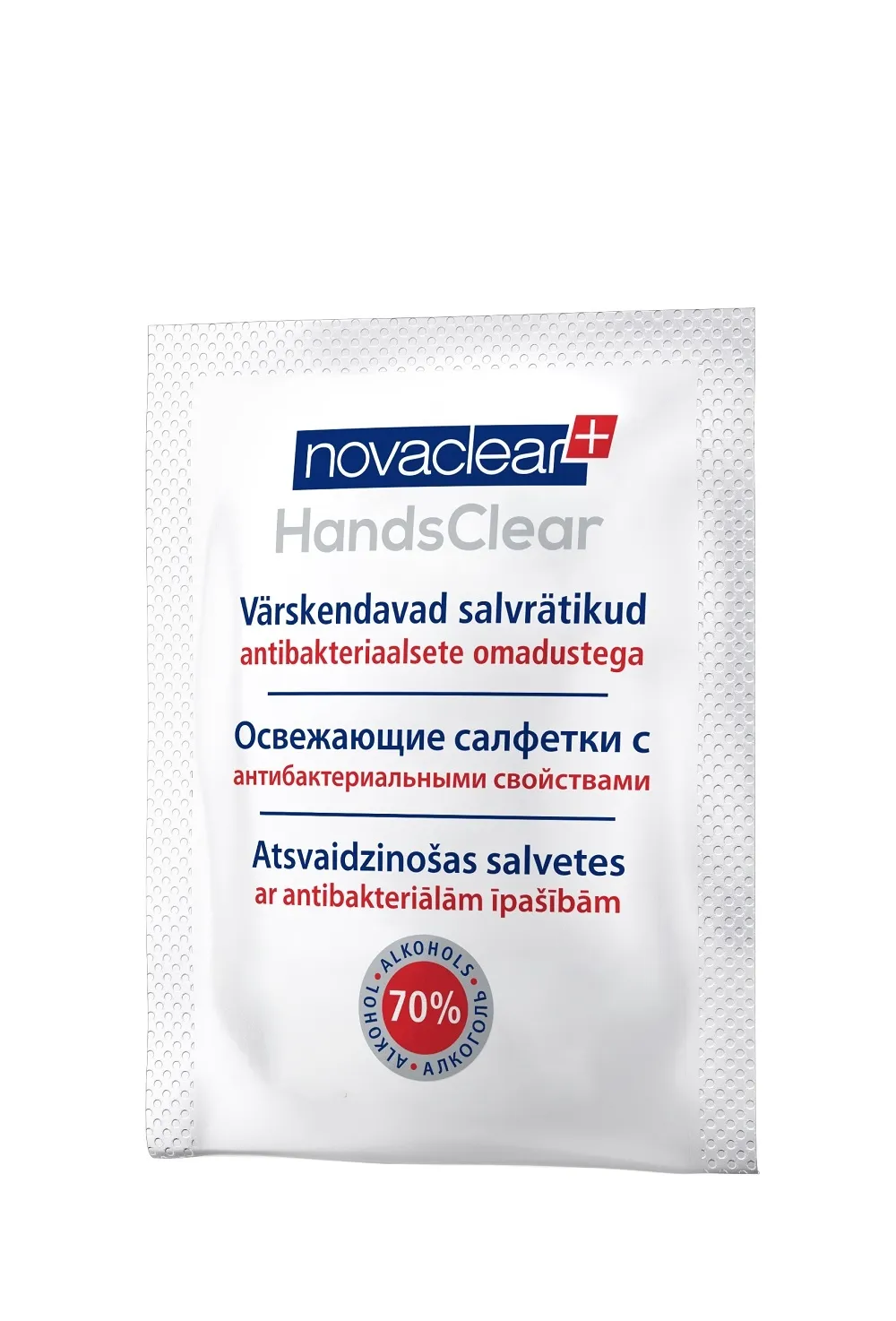 NOVACLEAR ANTIBAKTERIAALSED SALVRÄTIKUD N1 - Tootepilt 