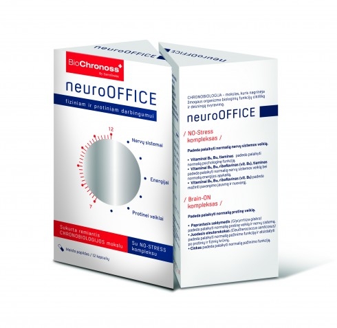 BIOCHRONOSS NEUROOFFICE KAPSLID N12 - Tootepilt 