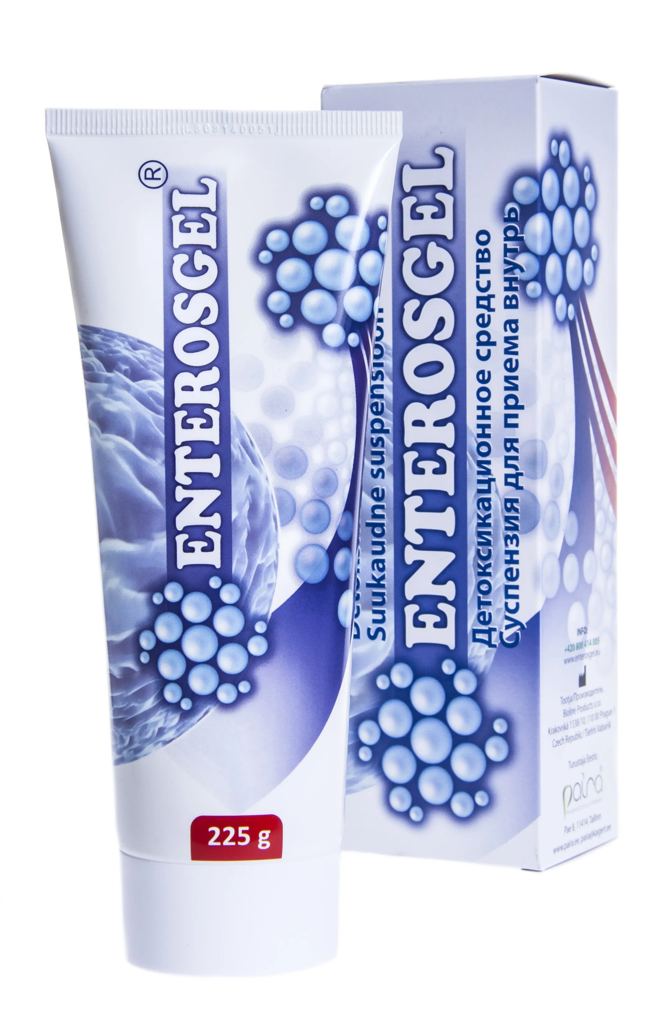 ENTEROSGEL SUUKAUDNE SUSP 225G - Tootepilt 