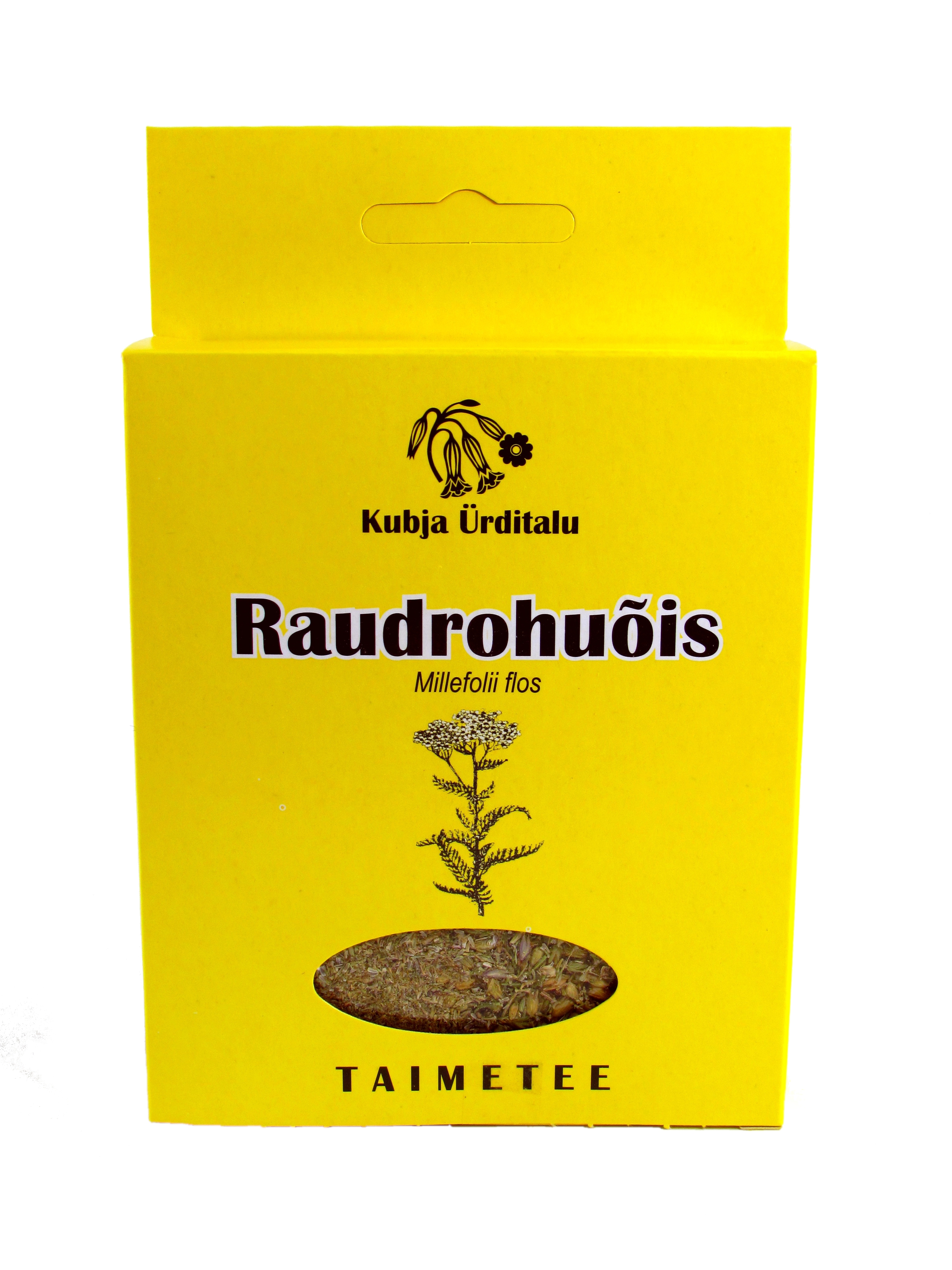 KUBJA RAUDROHI (MILLEFOLII FLOS) 20G (KARP) - Tootepilt 