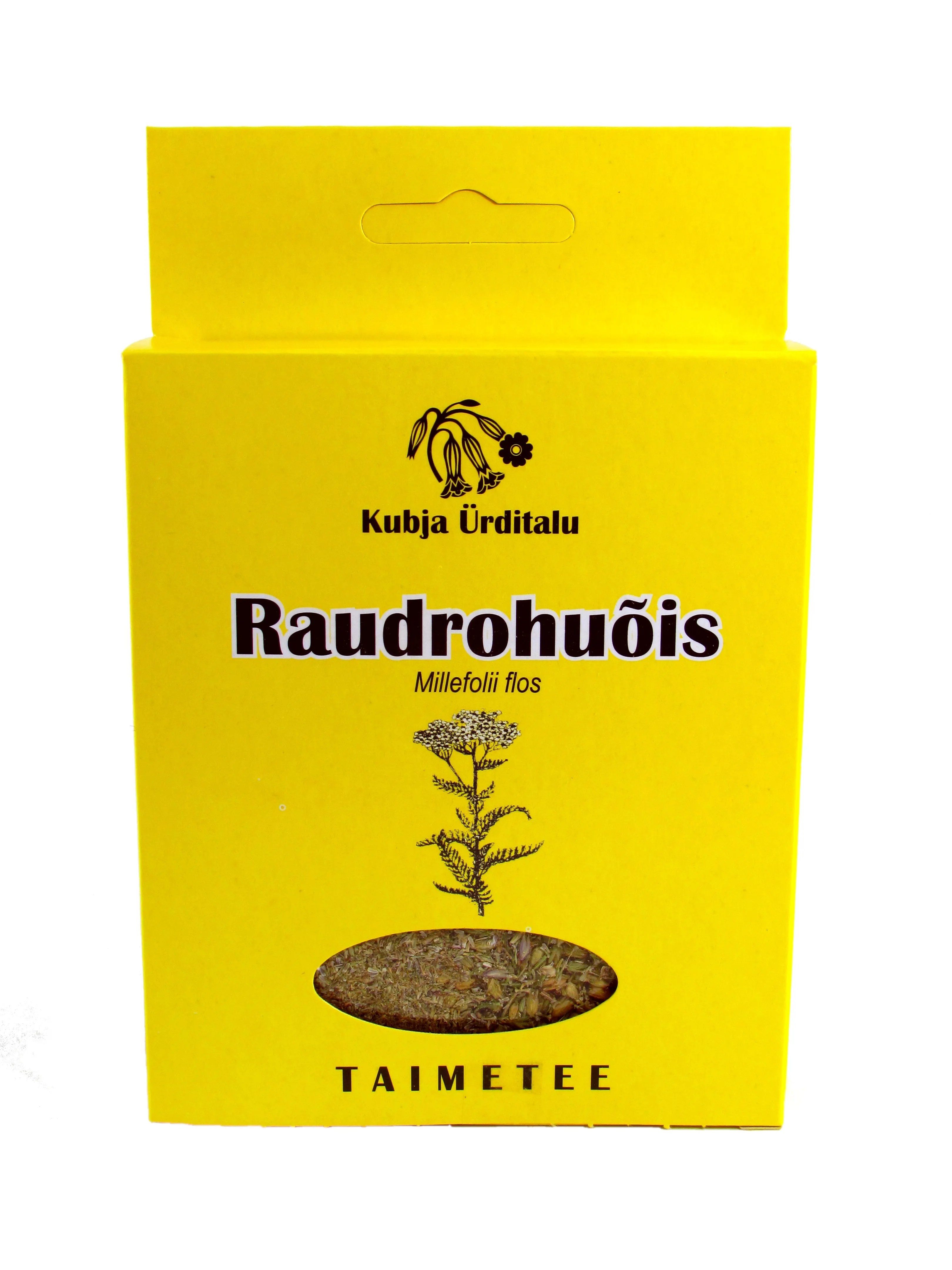 KUBJA RAUDROHI (MILLEFOLII FLOS) 20G (KARP) - Tootepilt 