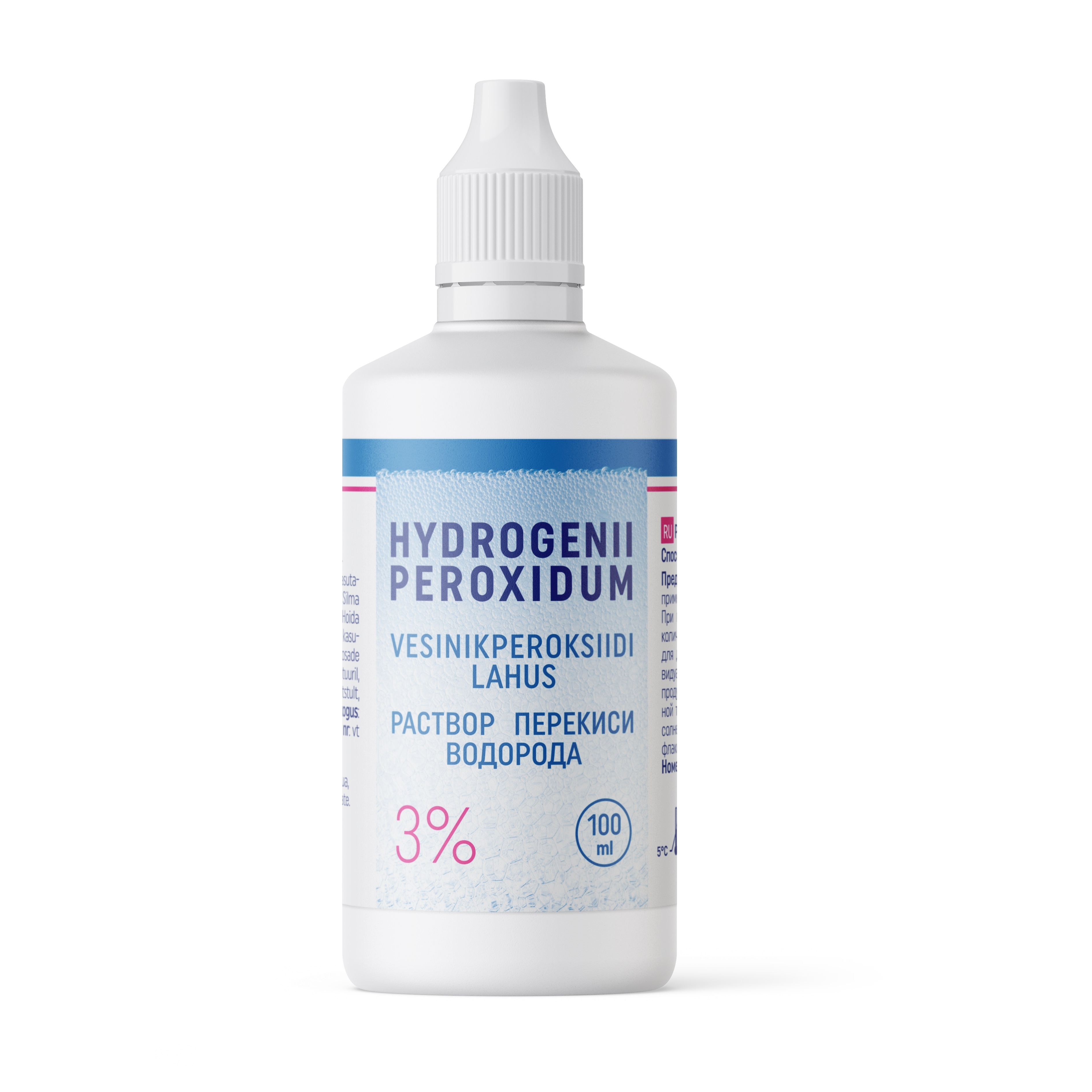 VESINIKPEROKSIIDI LAHUS 3% 100ML - Tootepilt 