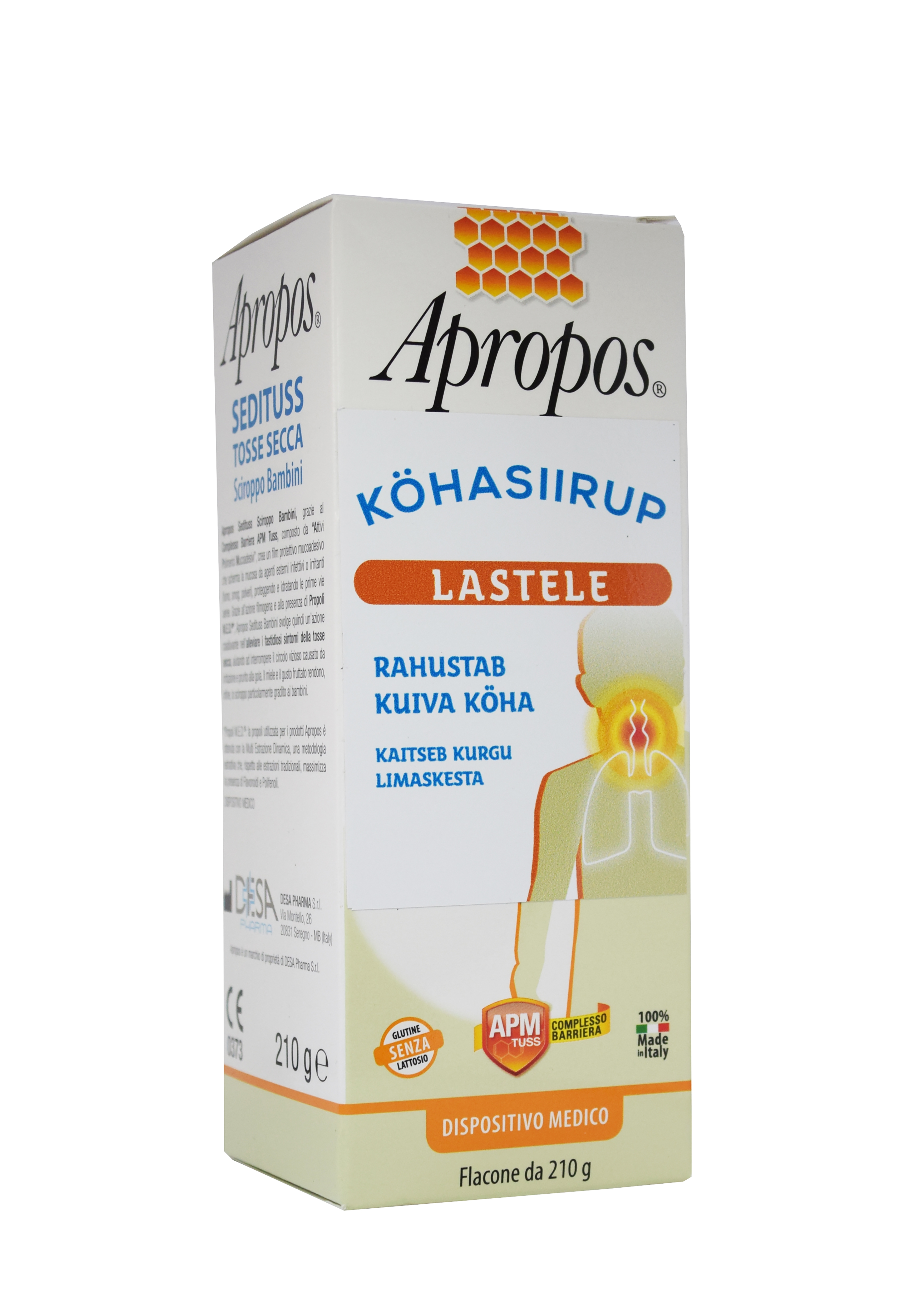 APROPOS SEDITUSS KÖHASIIRUP LASTELE 210G - Tootepilt 