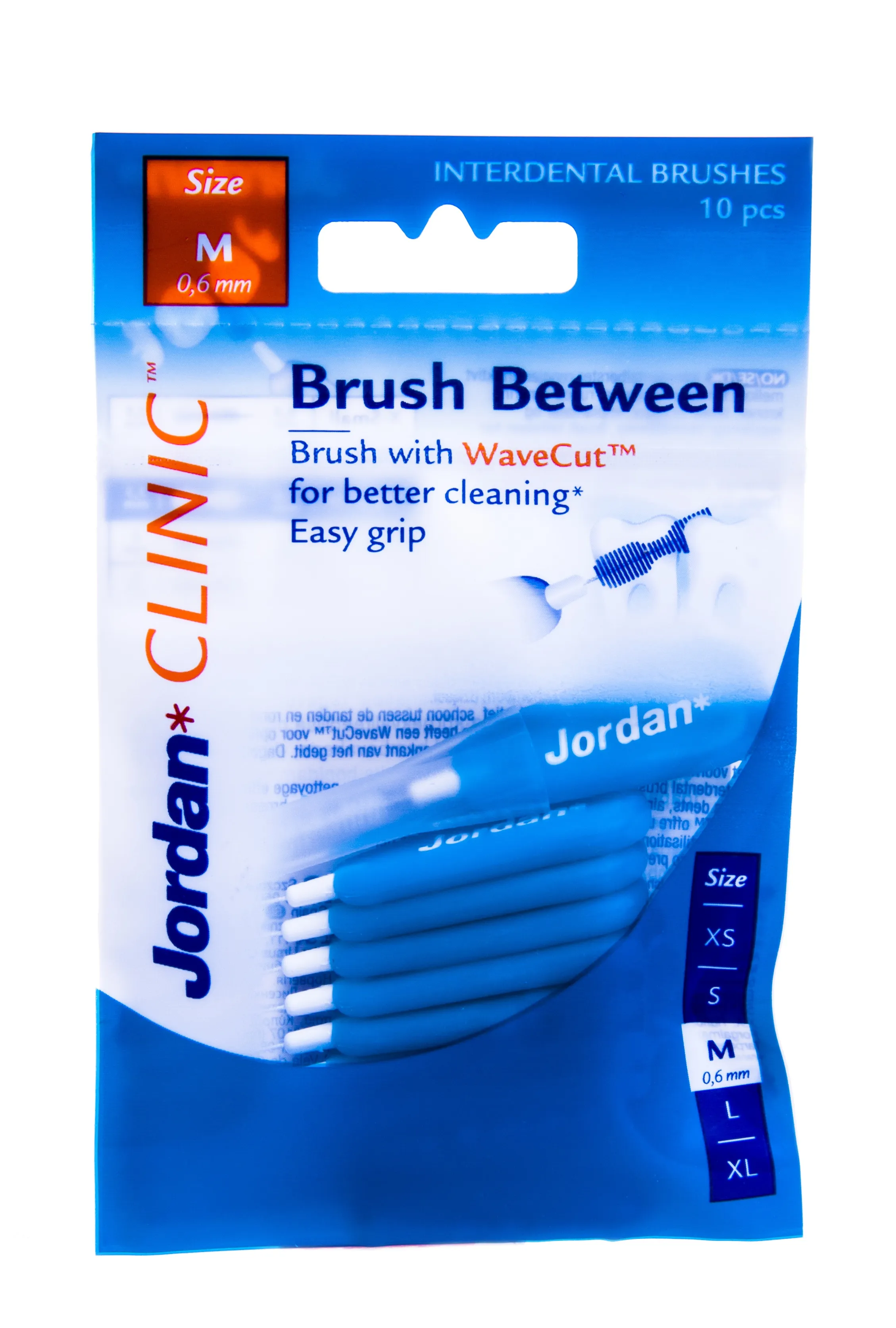 JORDAN HAMBAVAHEHARI CLINIC BRUSH BETWEEN 0,6MM N10 - Tootepilt 