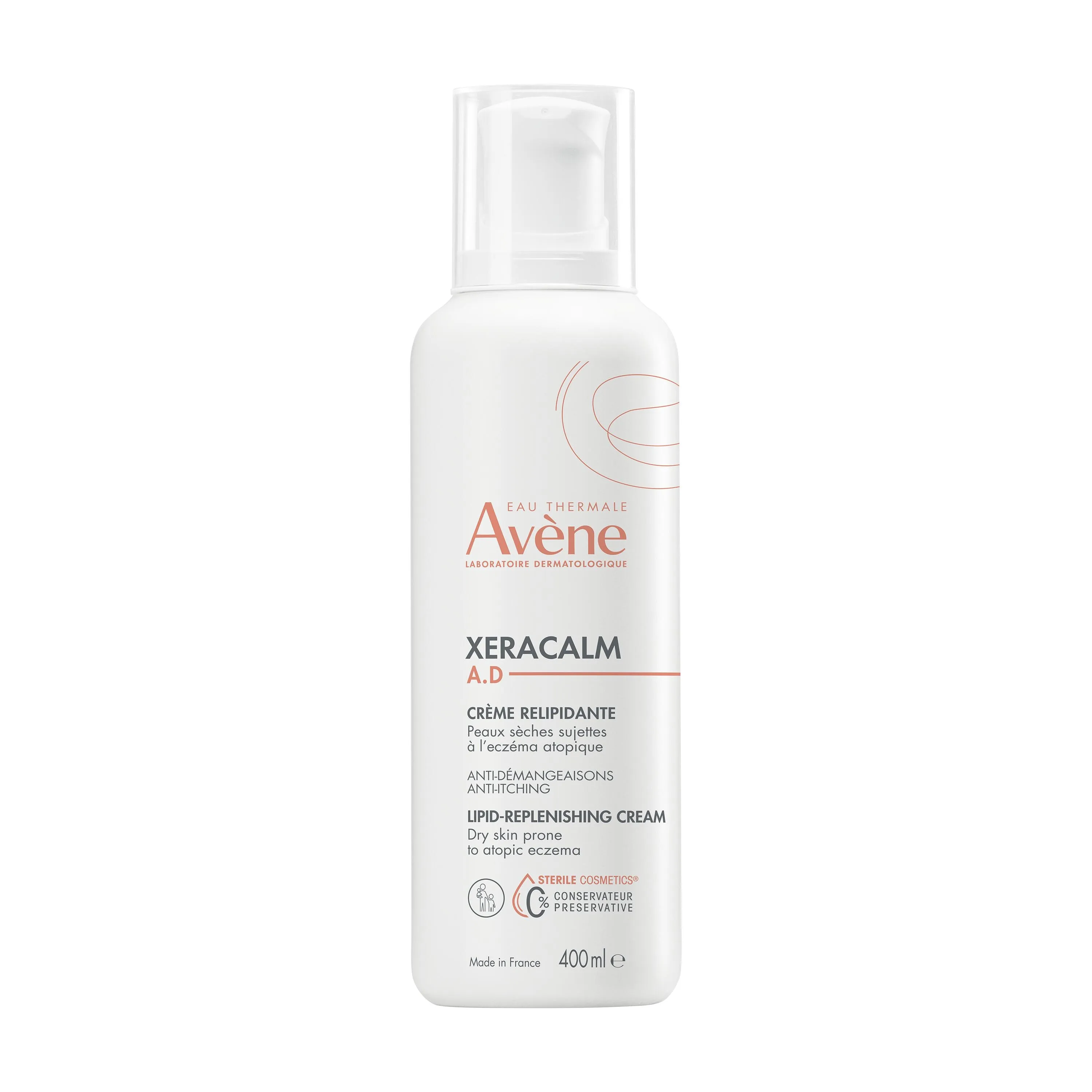 AVENE XERACALM A.D KEHAKREEM LIPIIDE TAASTAV 400ML - Tootepilt 