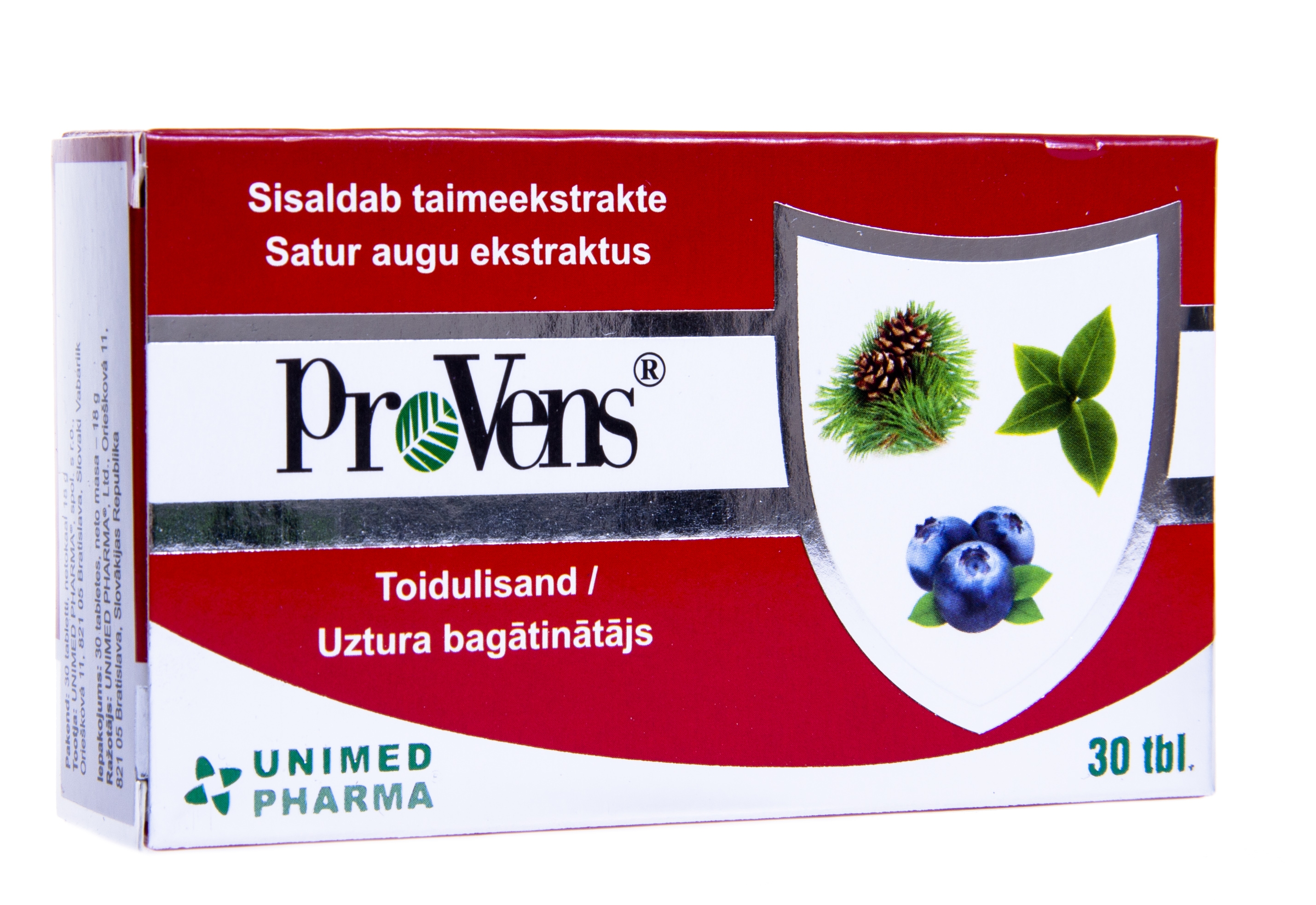 PRO VENS TBL N30 - Tootepilt 