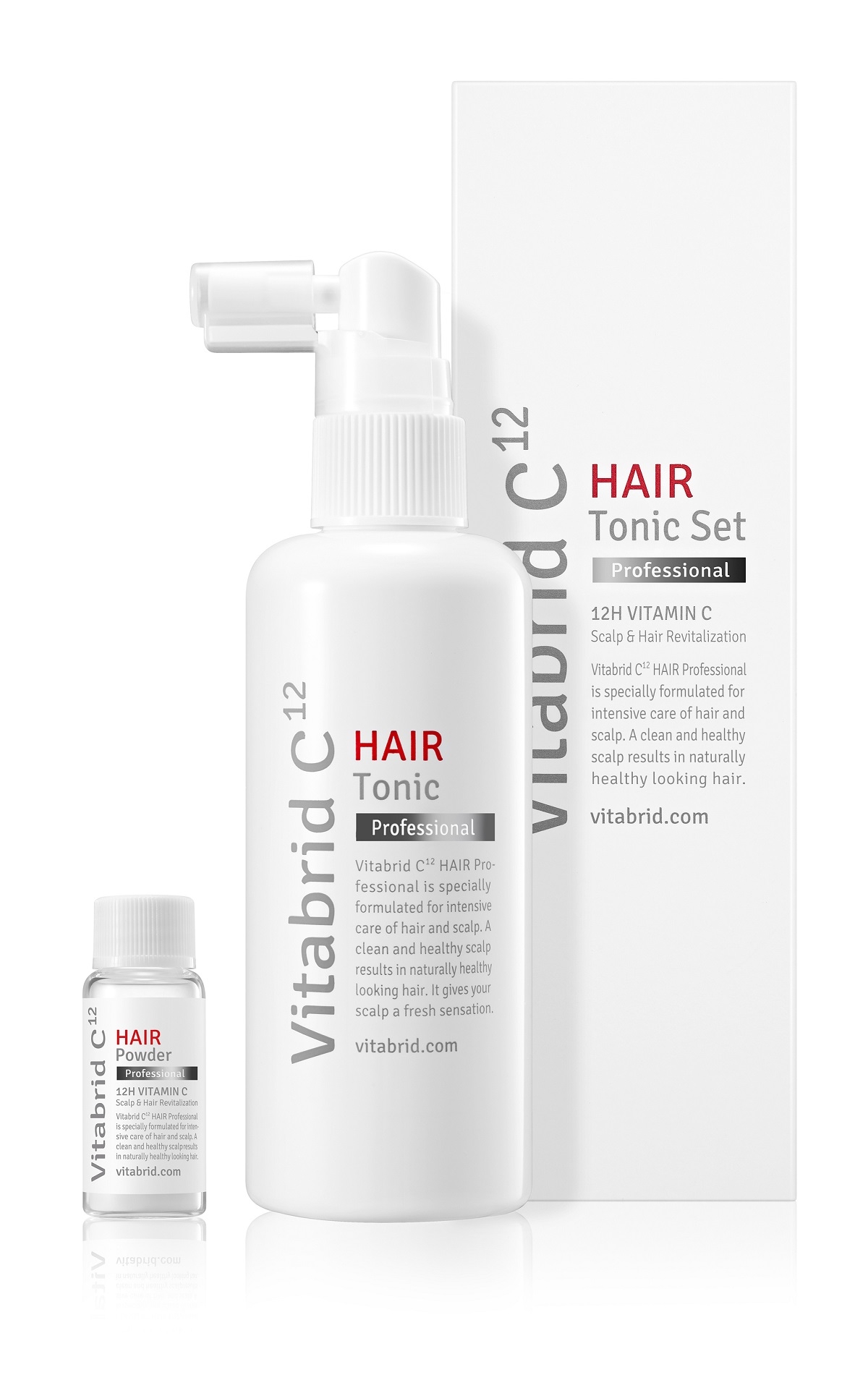 VITABRID JUUKSETOONIKU KOMPLEKT 110ML+1,5G - Tootepilt 
