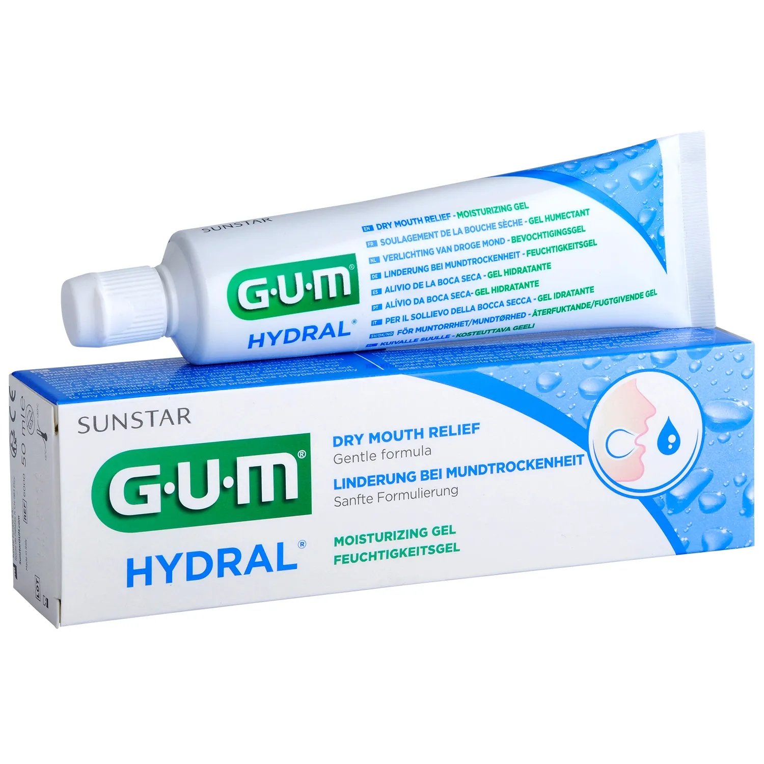 GUM HYDRAL GEEL SUUKUIVUSE LEEVENDAMISEKS 50ML - Tootepilt 