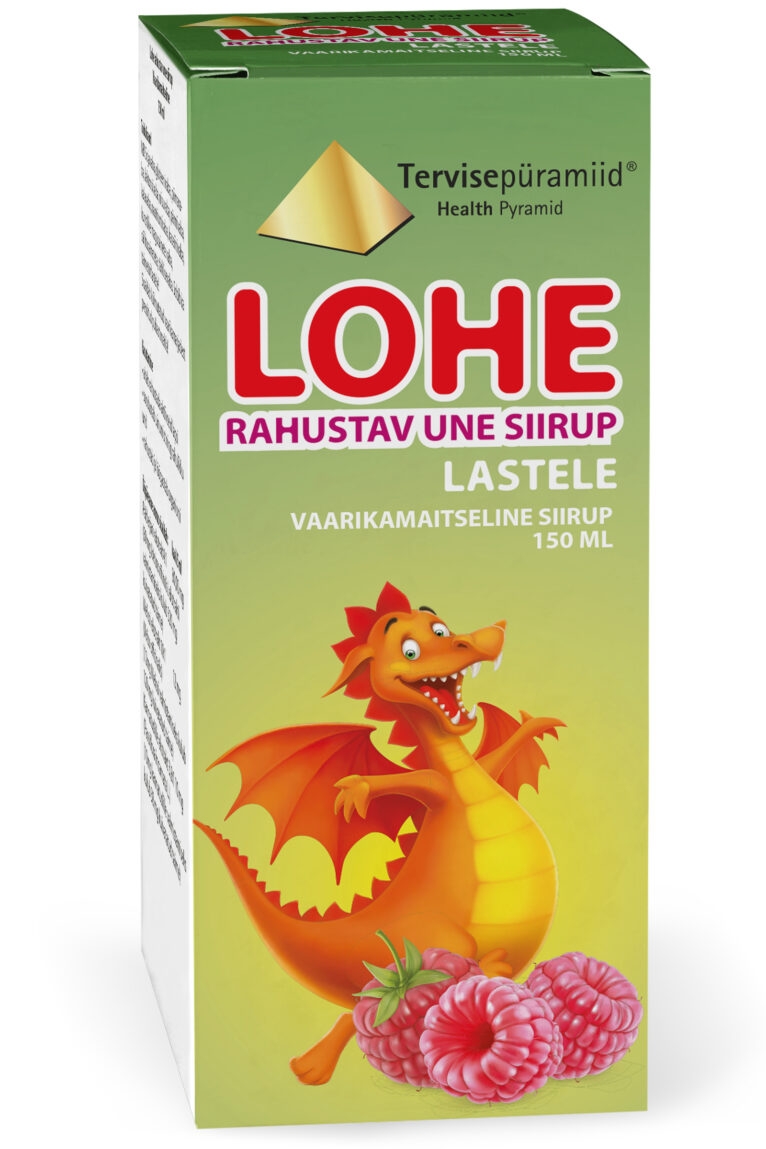 TERVISEPÜRAMIID LOHE RAHUSTAV SIIRUP 150ML - Tootepilt 