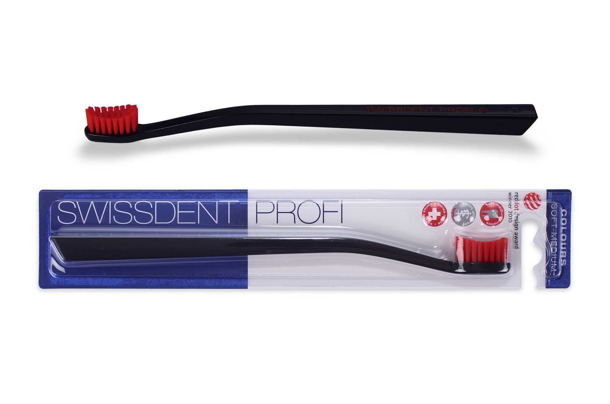 SWISSDENT HAMBAHARI SOFT-MEDIUM MUST/PUNANE N1 - Tootepilt 
