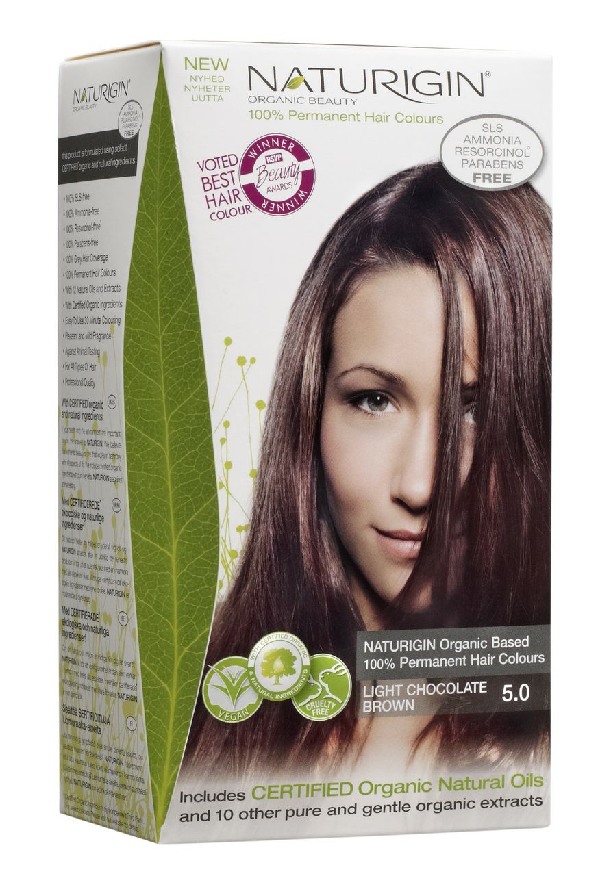 NATURIGIN JUUKSEVÄRV LIGHT CHOCOLATE BROWN 5,00 - Tootepilt 