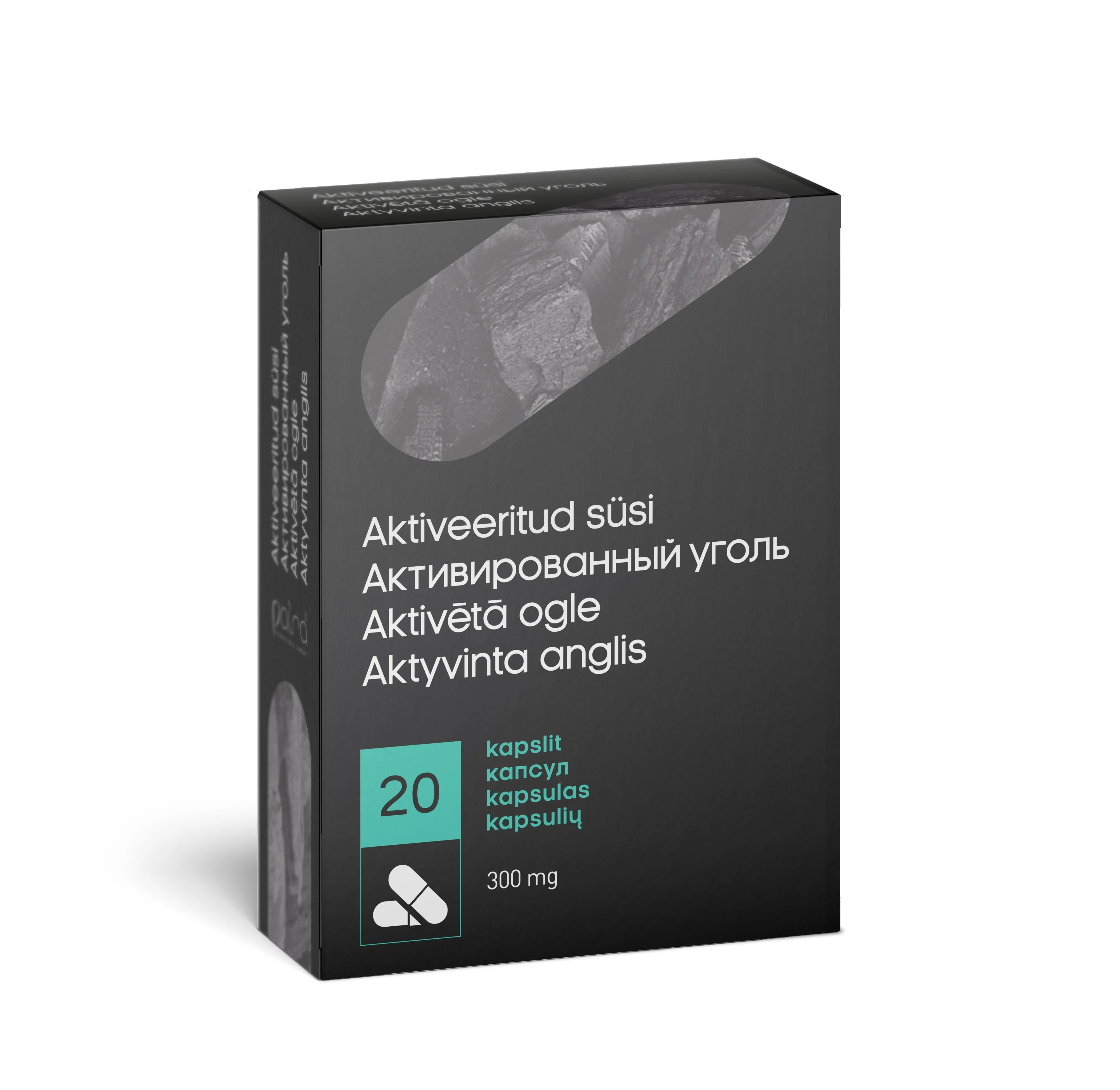 SÖE KAPSLID (CARBO ACTIVATUS) 300MG N20 - Tootepilt 