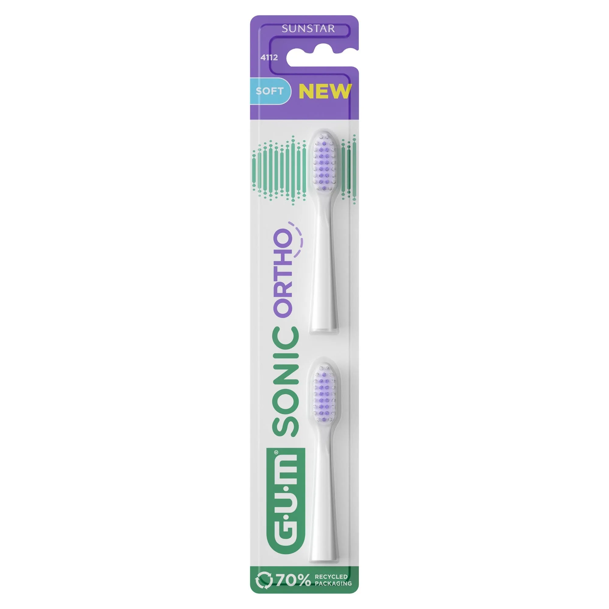 GUM ELEKTRILINE HAMBAHARI VARUOTSIK SONIC ORTHO N2 - Tootepilt 