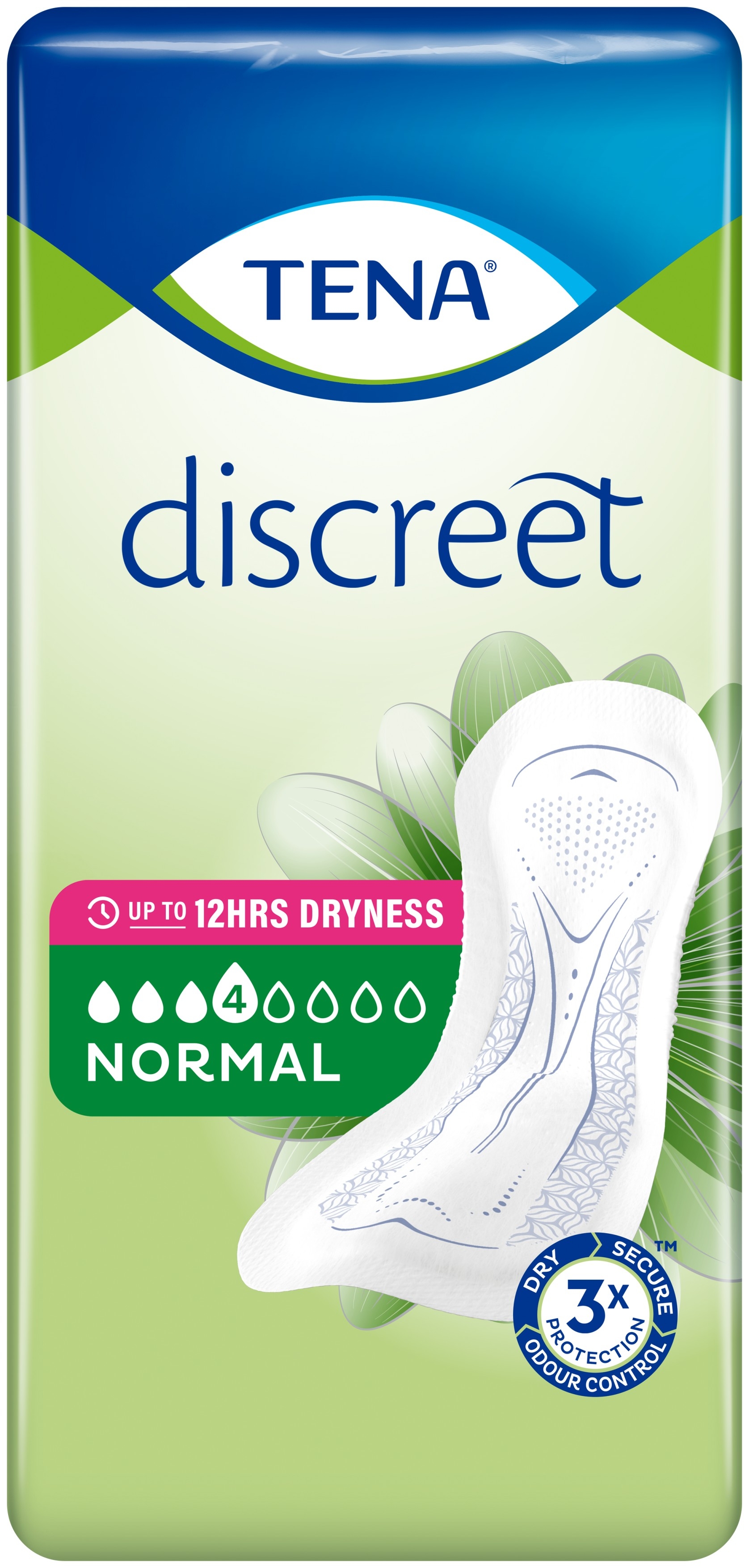 TENA DISCREET NORMAL N12 - Tootepilt 
