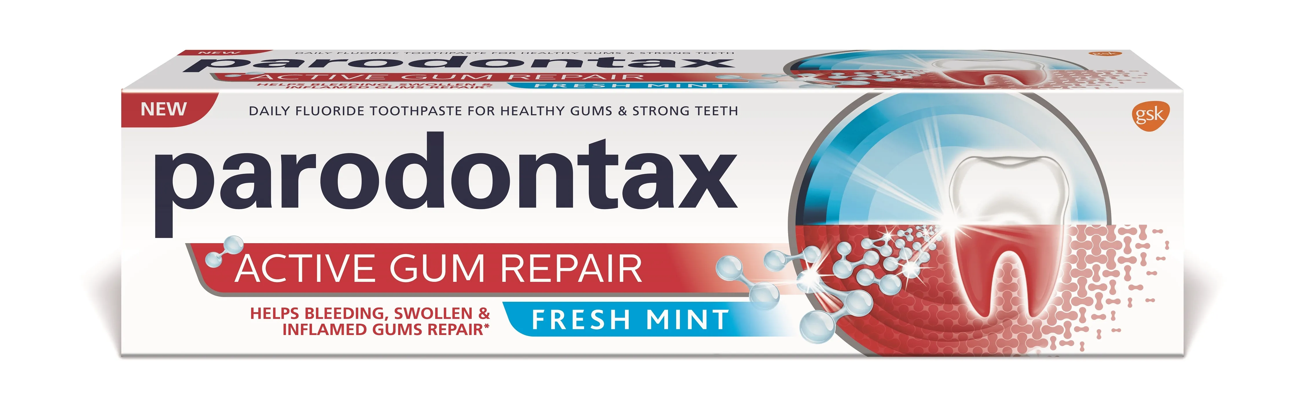 PARODONTAX HAMBAPASTA ACTIVE GUM REPAIR FRESH MINT 75ML - Tootepilt 