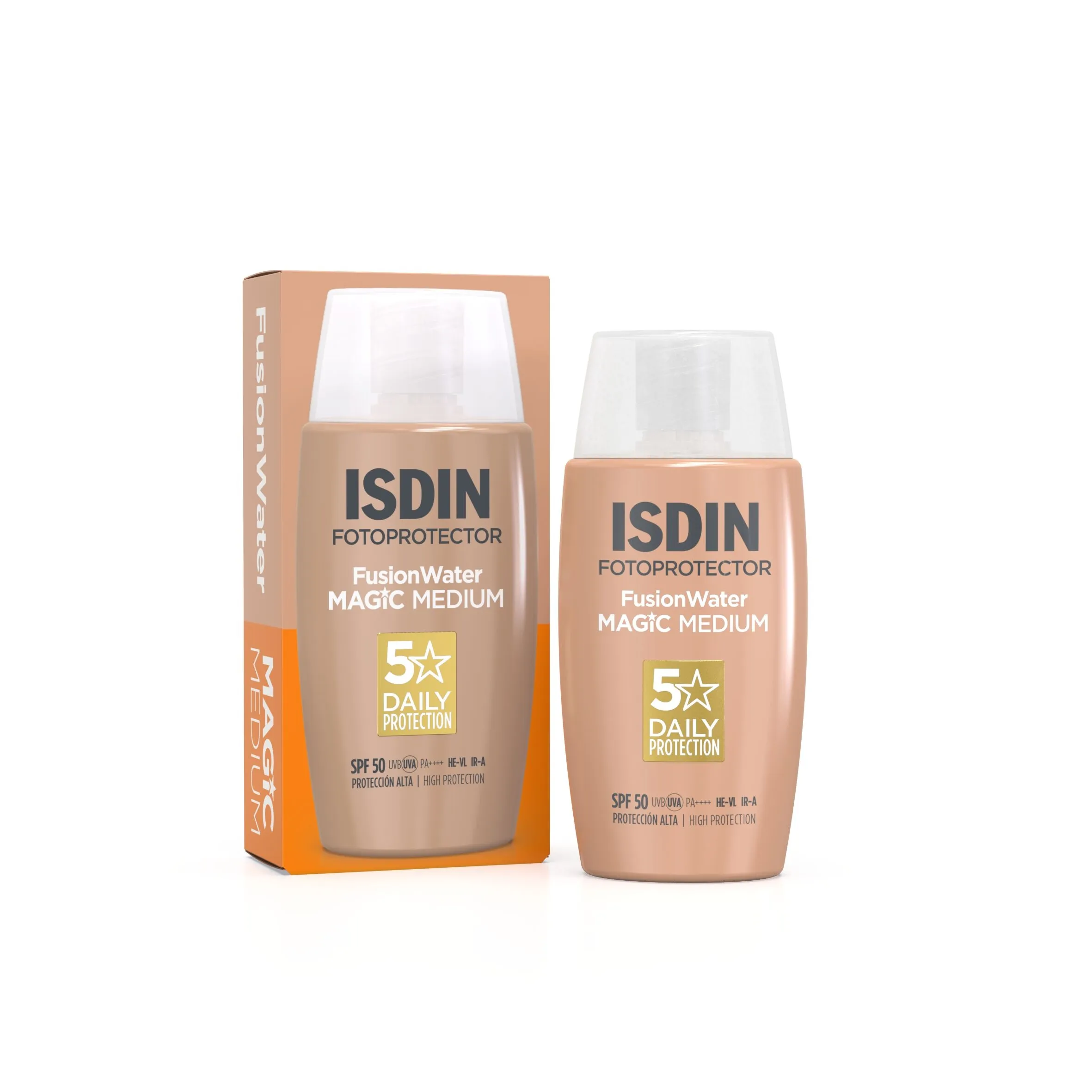 ISDIN SUN PÄIKESEKAITSEEMULSIOON MAGIC MEDIUM SPF50 50ML - Tootepilt 4