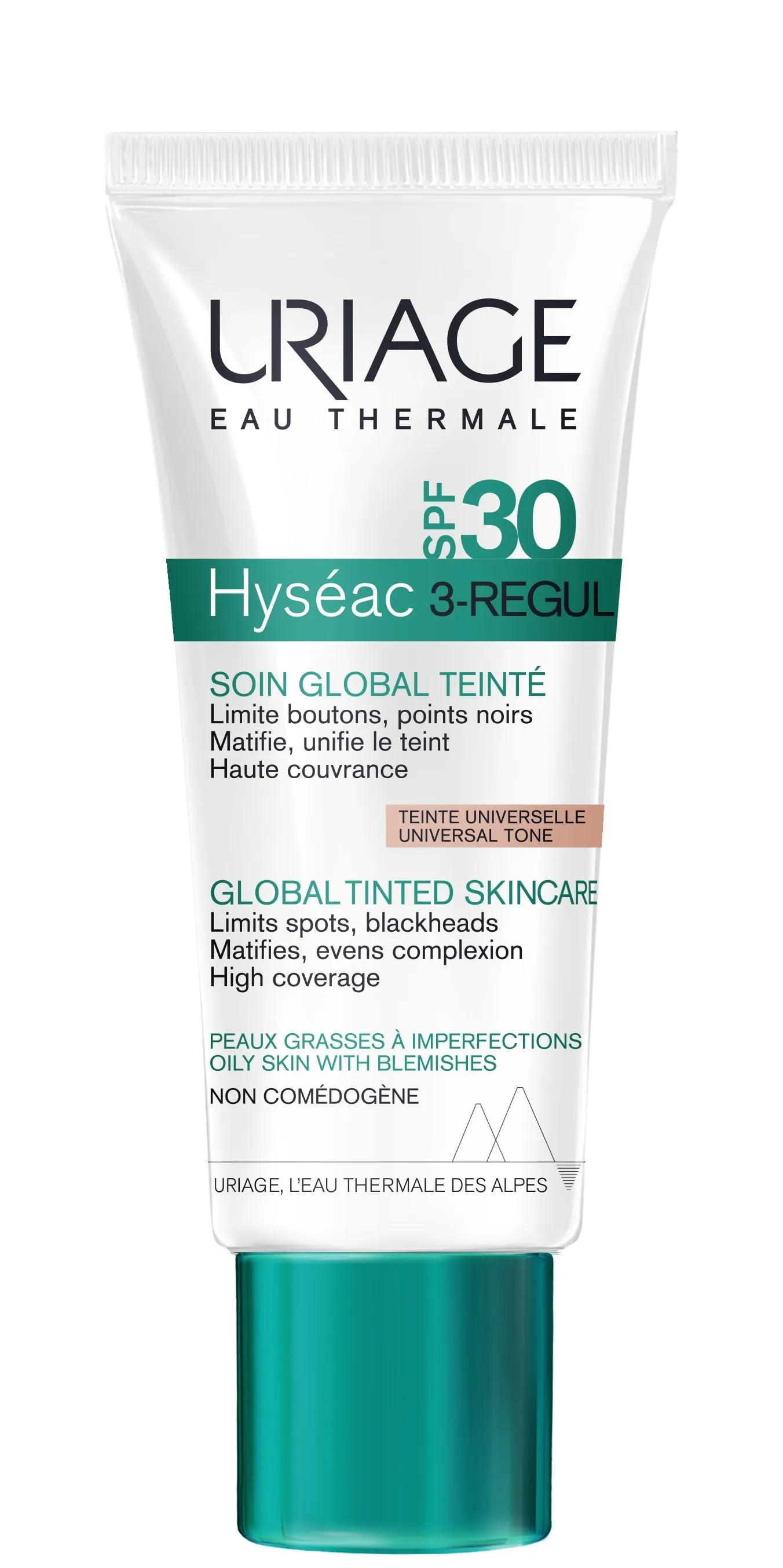 URIAGE HYSEAC NÄOKREEM TOONIV SPF30 40ML - Tootepilt 