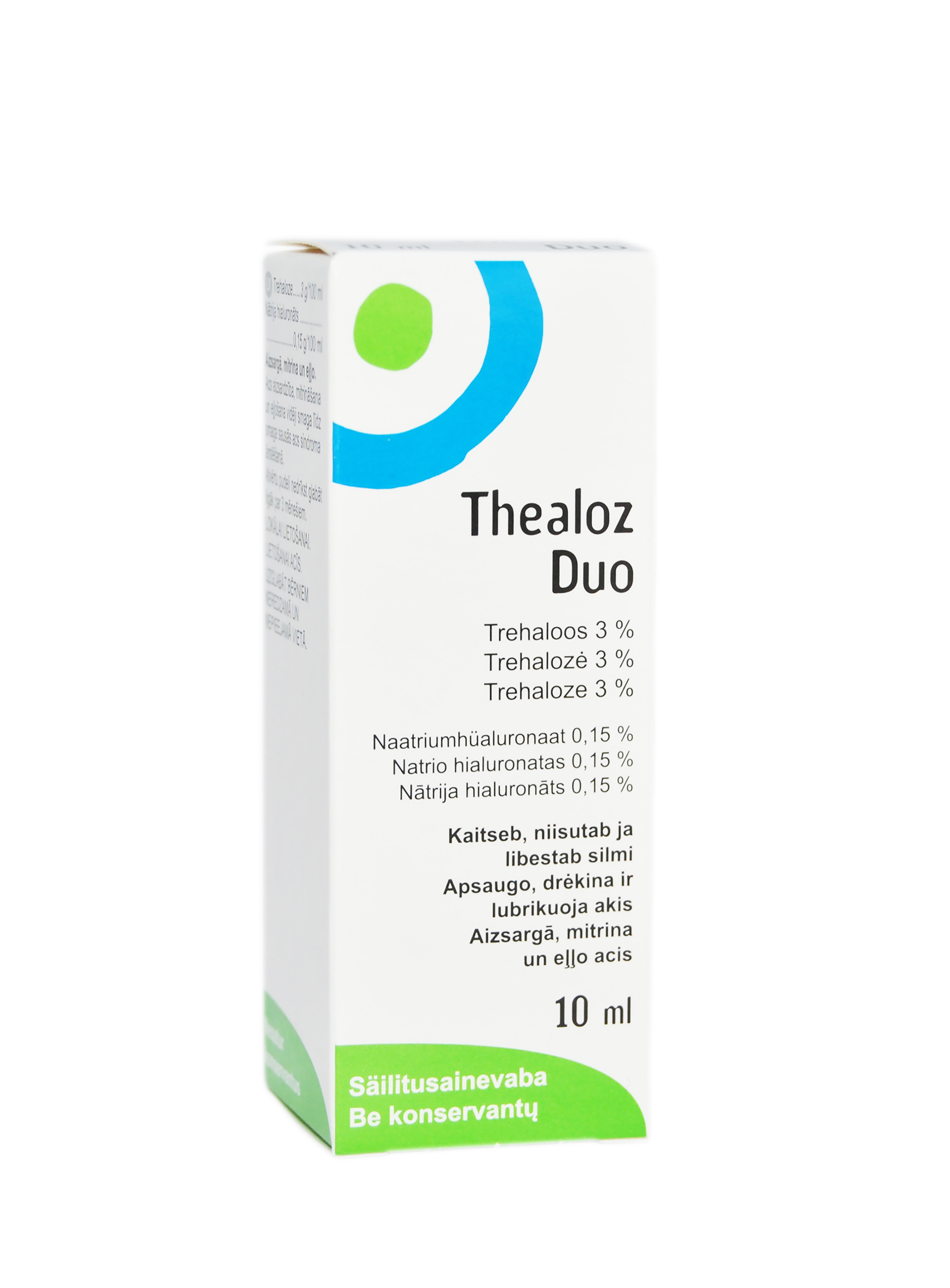 THEALOZ DUO NIISUTAVAD SILMATILGAD 10ML - Tootepilt 