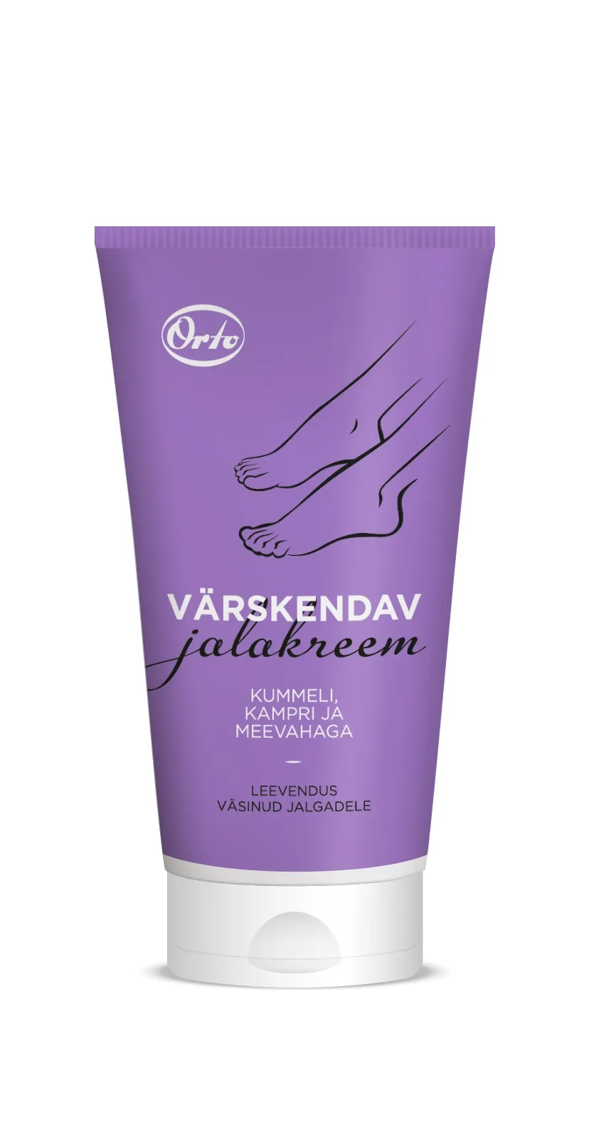 ORTO JALAKREEM VÄRSKENDAV 150ML - Tootepilt 