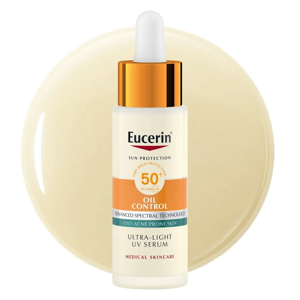 EUCERIN SUN OIL CONTROL PÄIKESEKAITSESEERUM SPF50+ 30ML - Tootepilt 