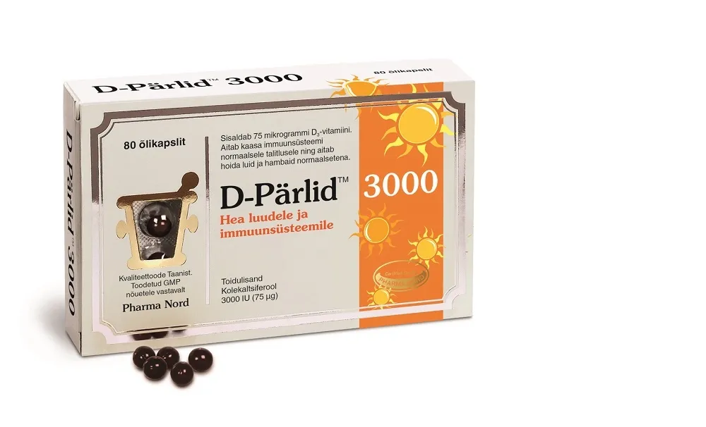 D-PÄRLID 3000 KAPSLID N80 - Tootepilt 