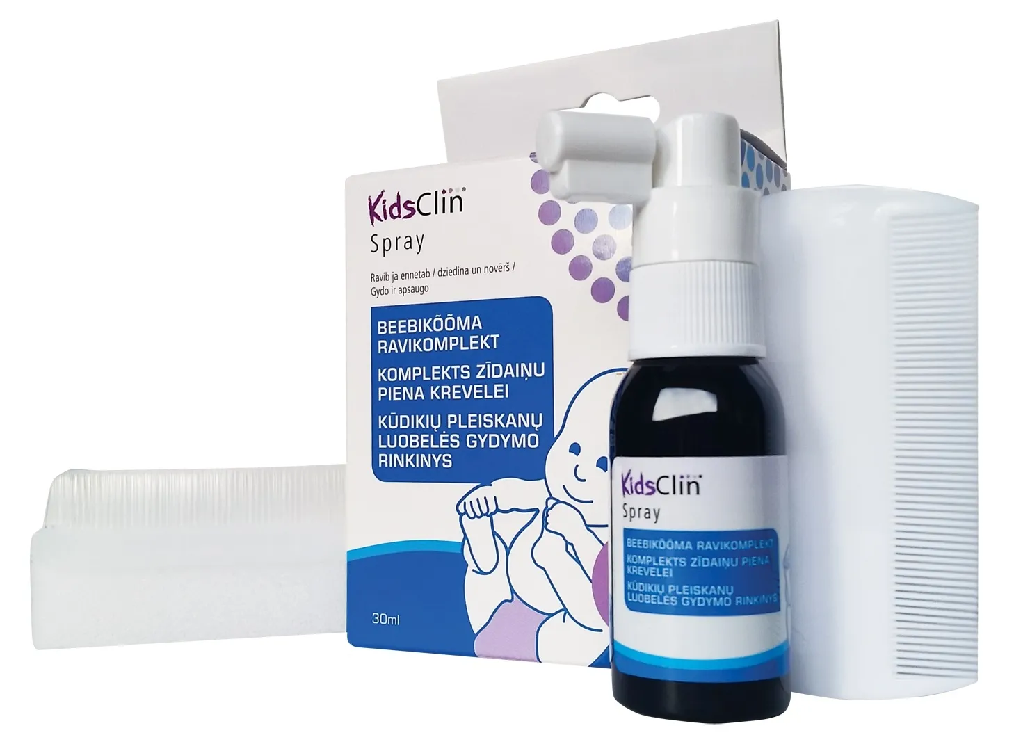 KIDSCLIN BEEBIKÕÕMA RAVIKOMPLEKT 30ML N1 - Tootepilt 