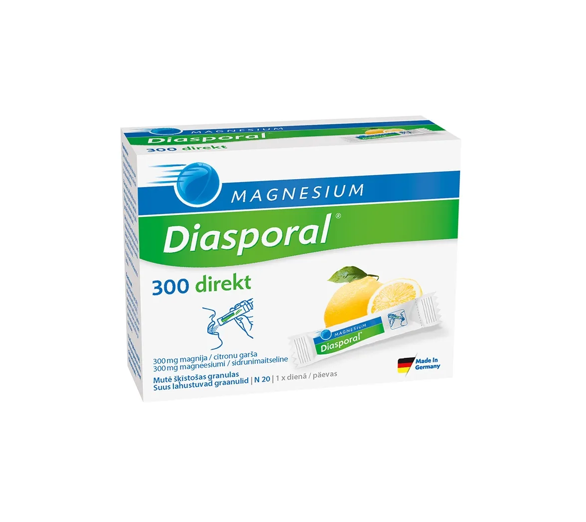 MAGNESIUM-DIASPORAL 300 DIREKT GRAN N20 (27G) - Tootepilt 
