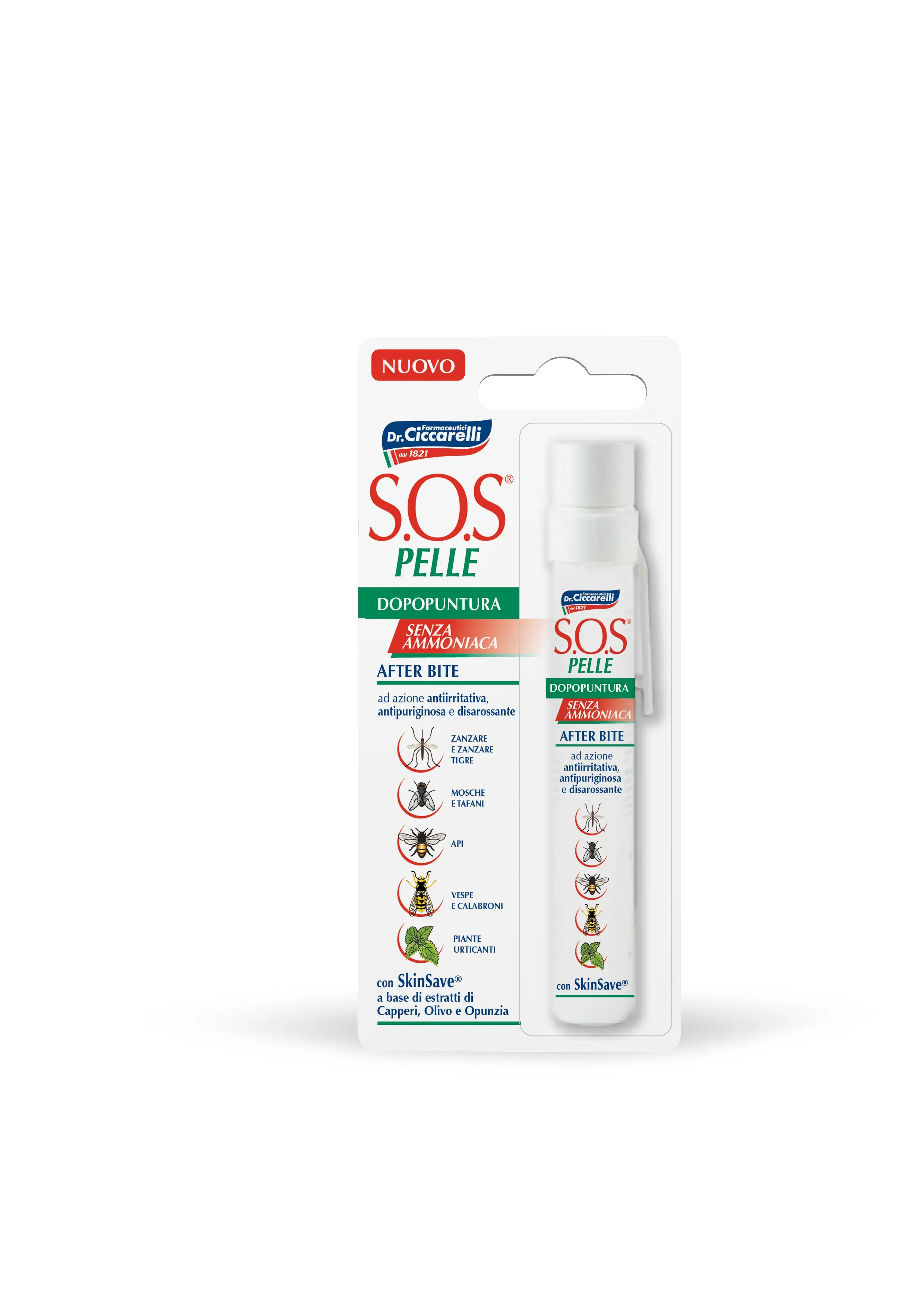 CICCARELLI SOS PUTUKAHAMMUSTUST LEEVENDAV PLIIATS 15ML - Tootepilt 