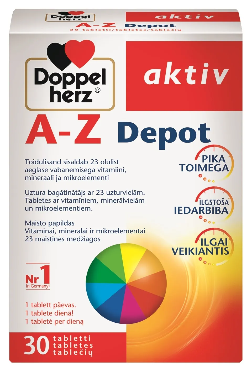 DOPPELHERZ AKTIV A-Z DEPOOTBL N30 - Tootepilt 