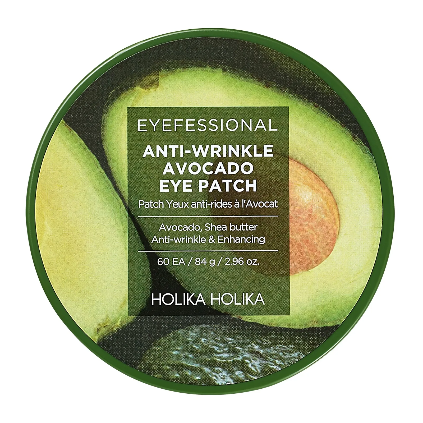 HOLIKA HOLIKA EYEFESSIONAL ANTI-WRINKLE AVOCADO PADJAD SILMAALUSTELE 8 - Tootepilt 
