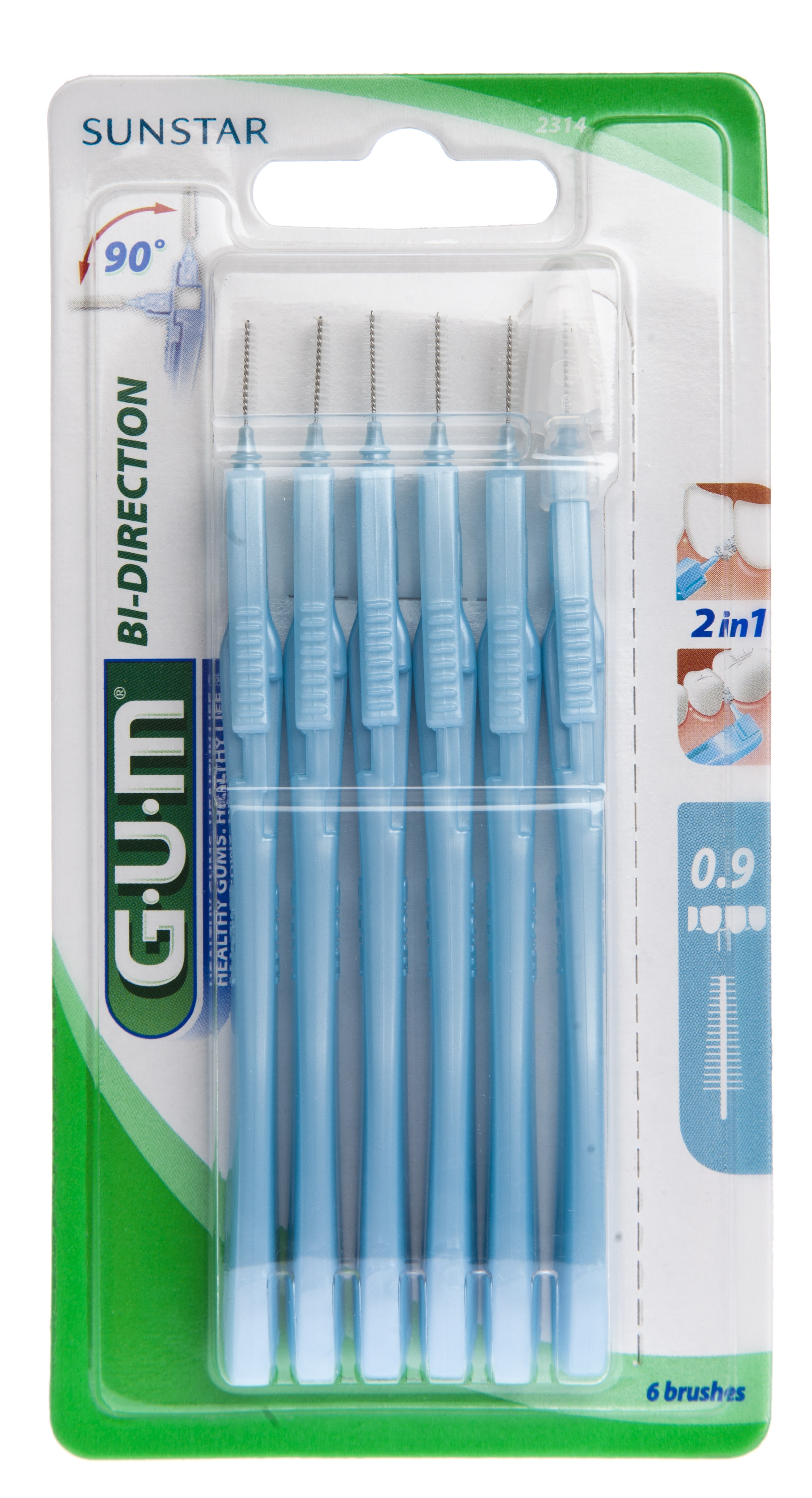 GUM HAMBAVAHEHARI BI-DIRECTION MICRO-FINE N6 - Tootepilt 