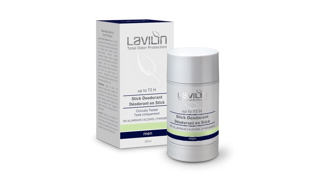 LAVILIN DEODORANT STICK 72H MEESTELE 60ML - Tootepilt 