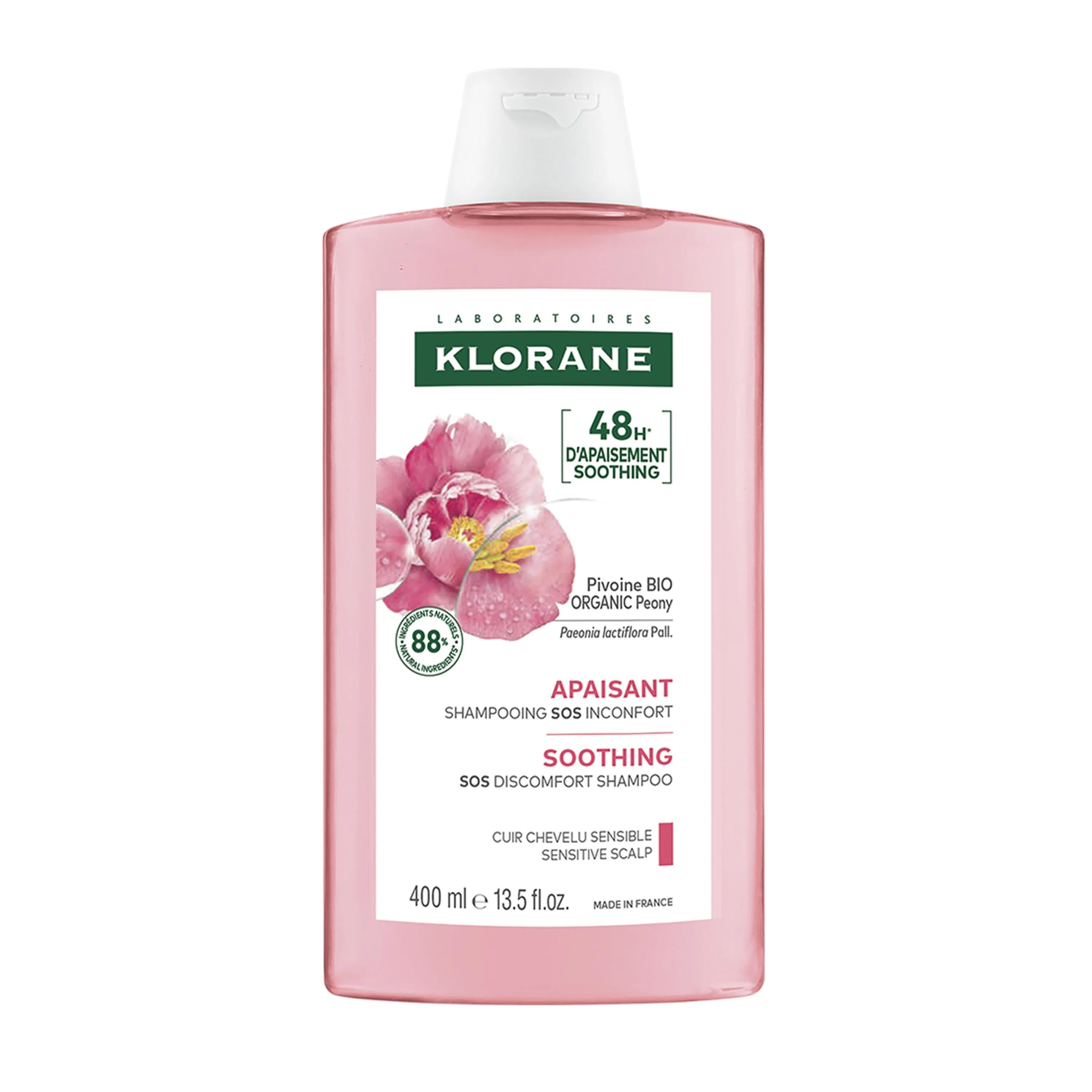 KLORANE SHAMPOON POJENGI RAHUSTAV 400ML - Tootepilt 