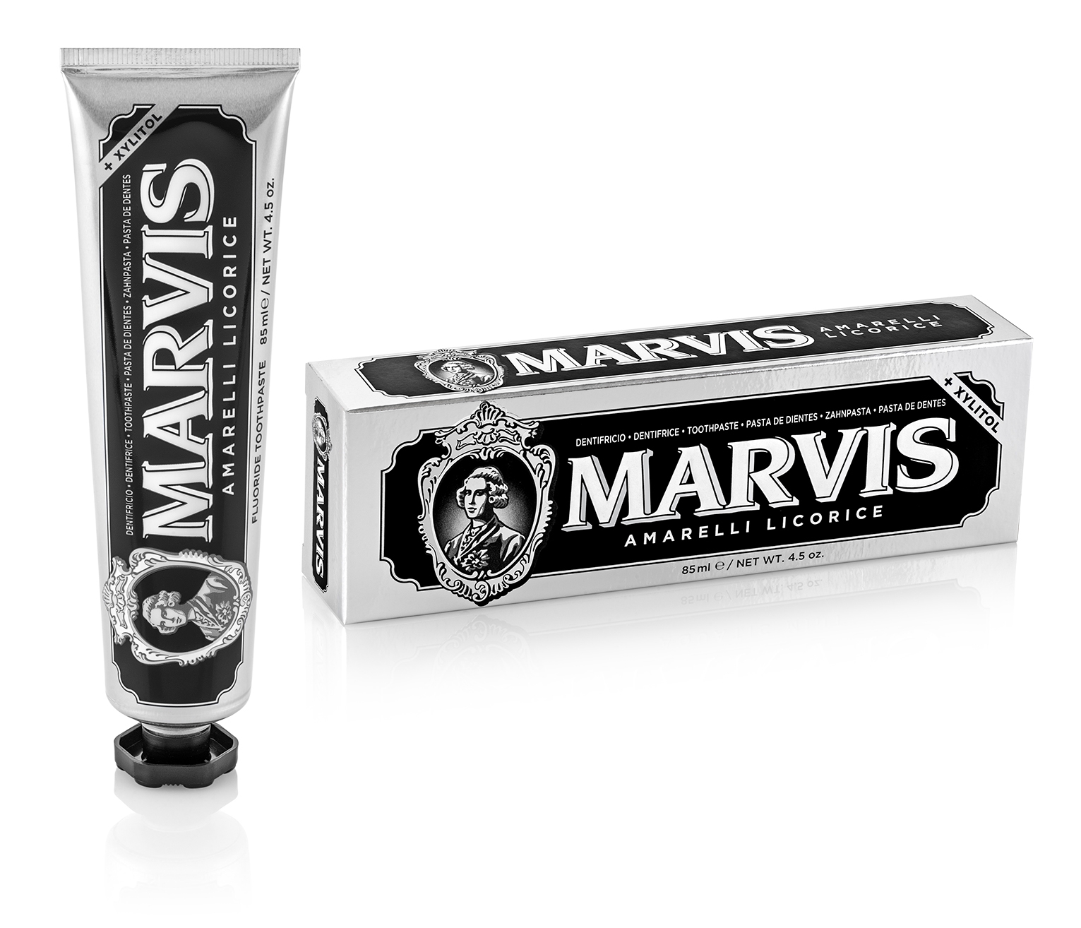 MARVIS HAMBAPASTA AMARELLI LICORICE MINT 85ML - Tootepilt 