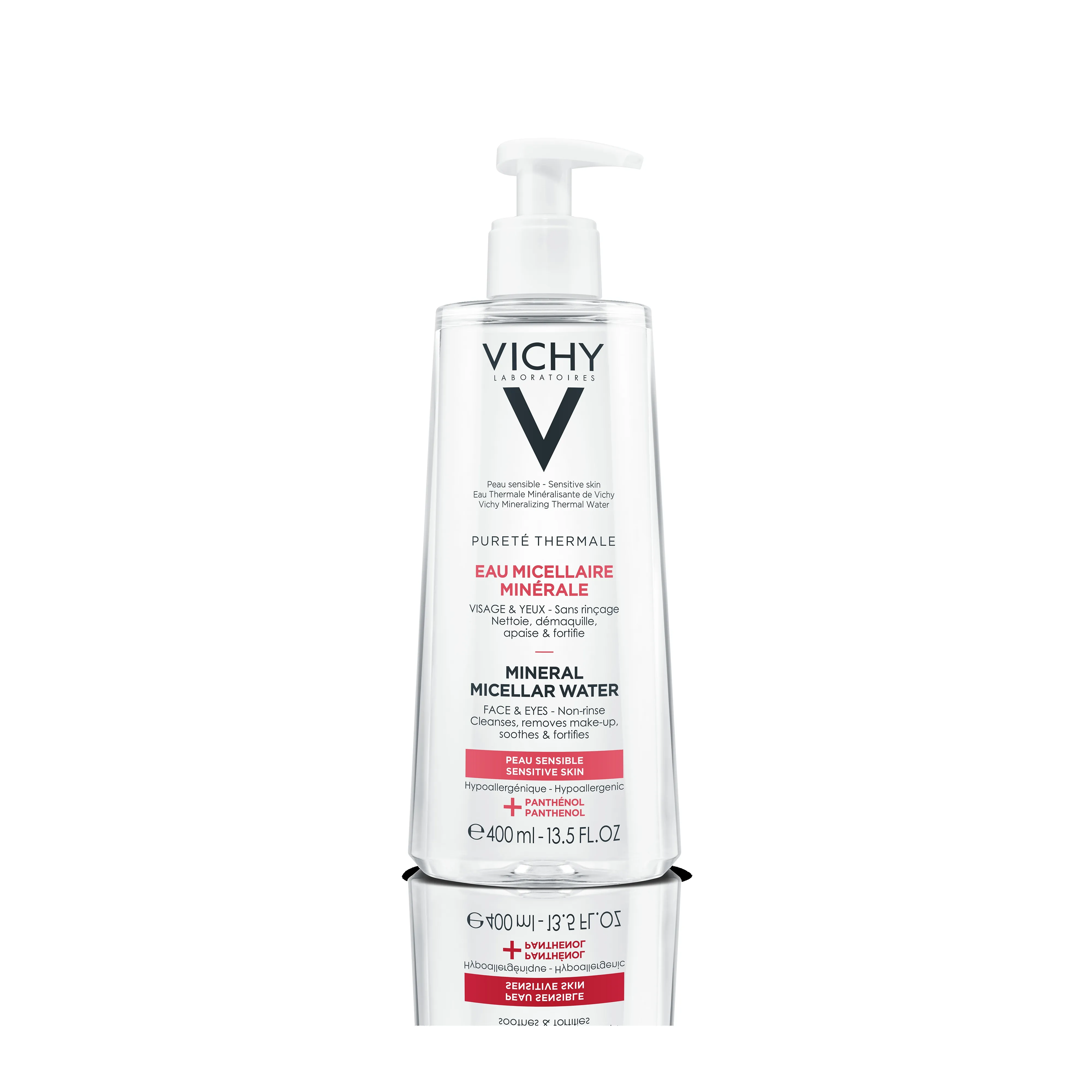 VICHY PURETE THERMALE MITSELLAARVESI TUNDLIKULE NAHALE 400ML - Tootepilt 