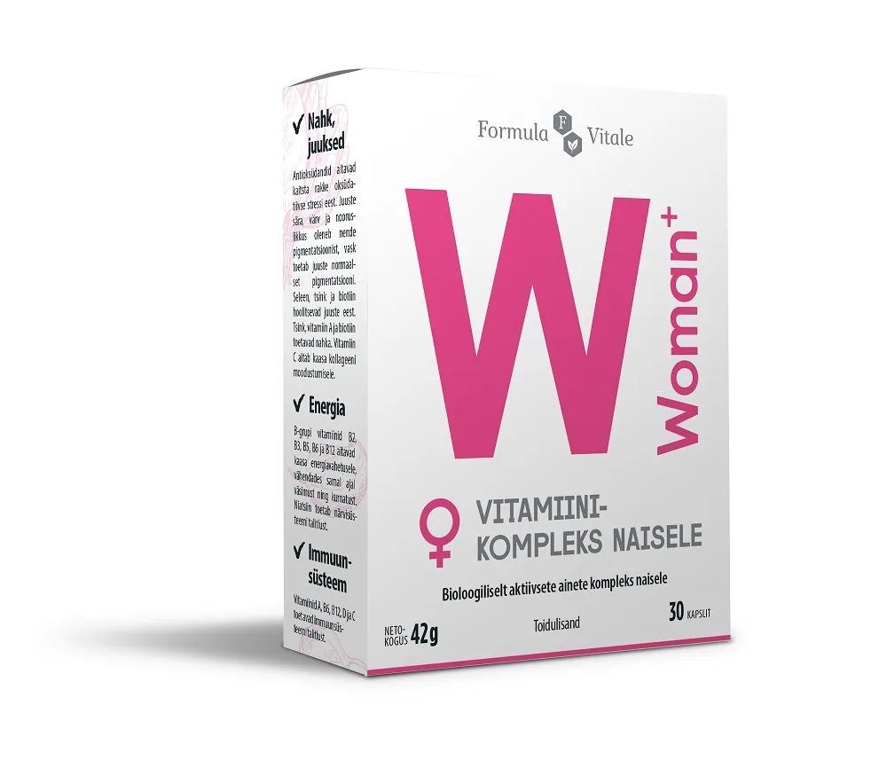 FORMULA VITALE WOMAN+ KAPSLID N30 - Tootepilt 
