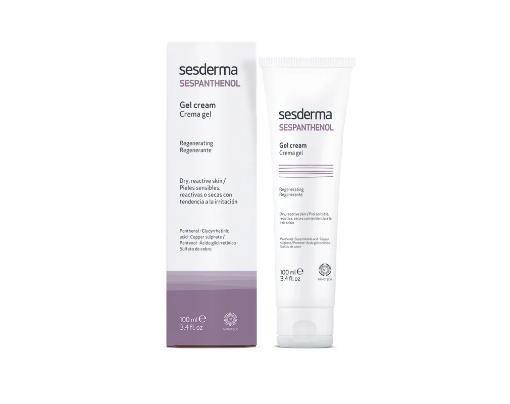 SESDERMA SESPANTHENOL GEEL-KREEM TUNDLIKULE NAHALE 100ML - Tootepilt 