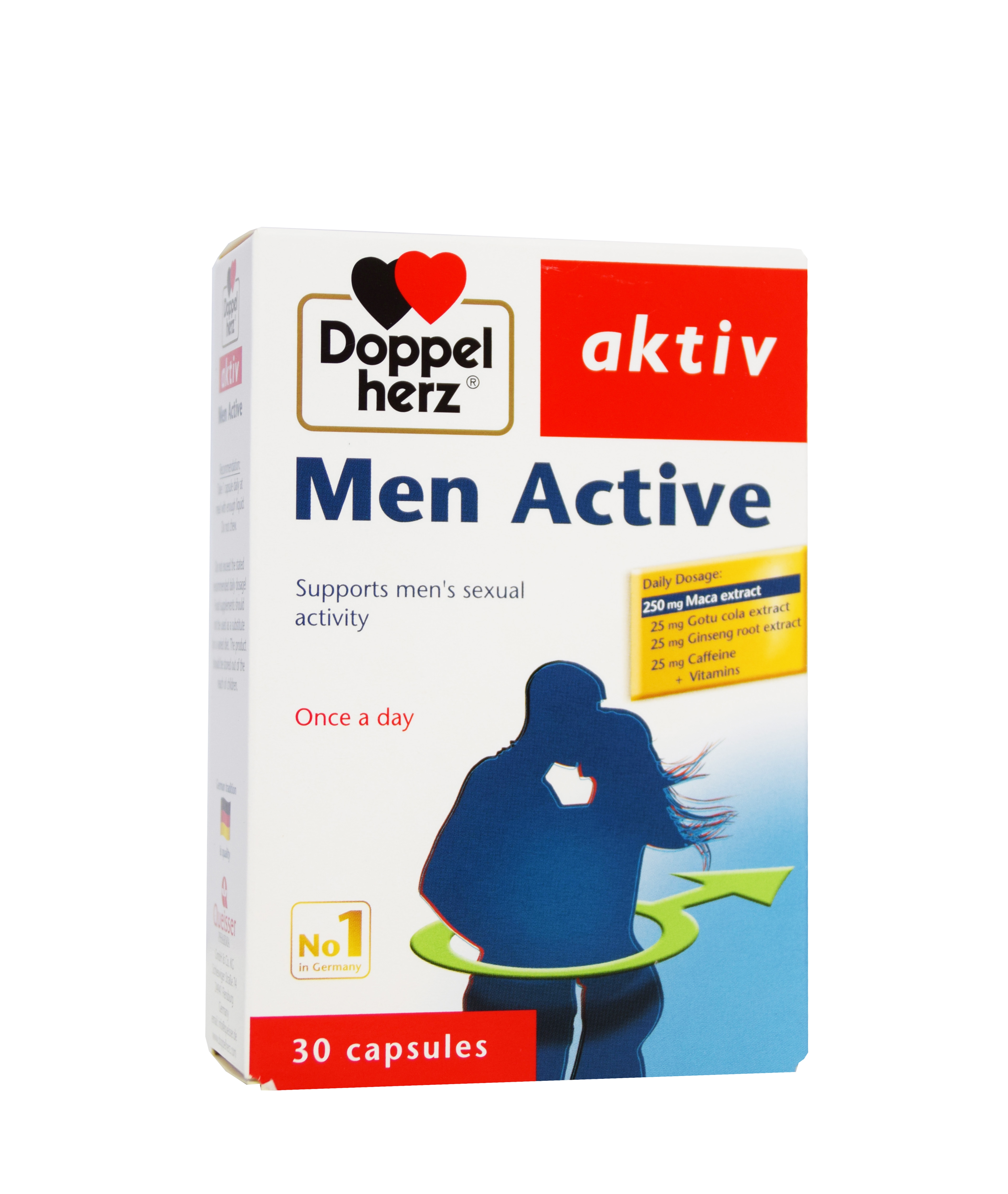 DOPPELHERZ MEN ACTIVE CAPS N30 - Tootepilt 
