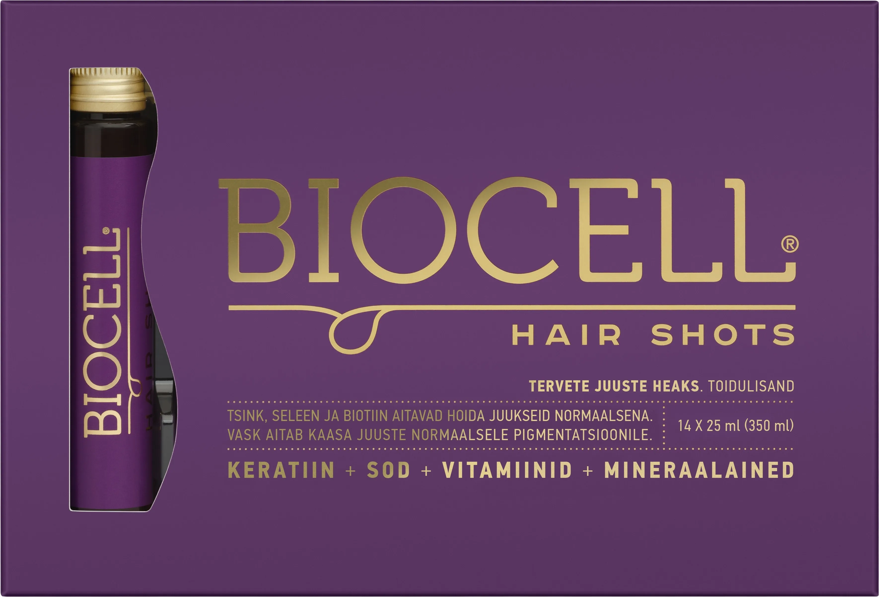 BIOCELL HAIR SHOTS 25ML N14 - Tootepilt 2