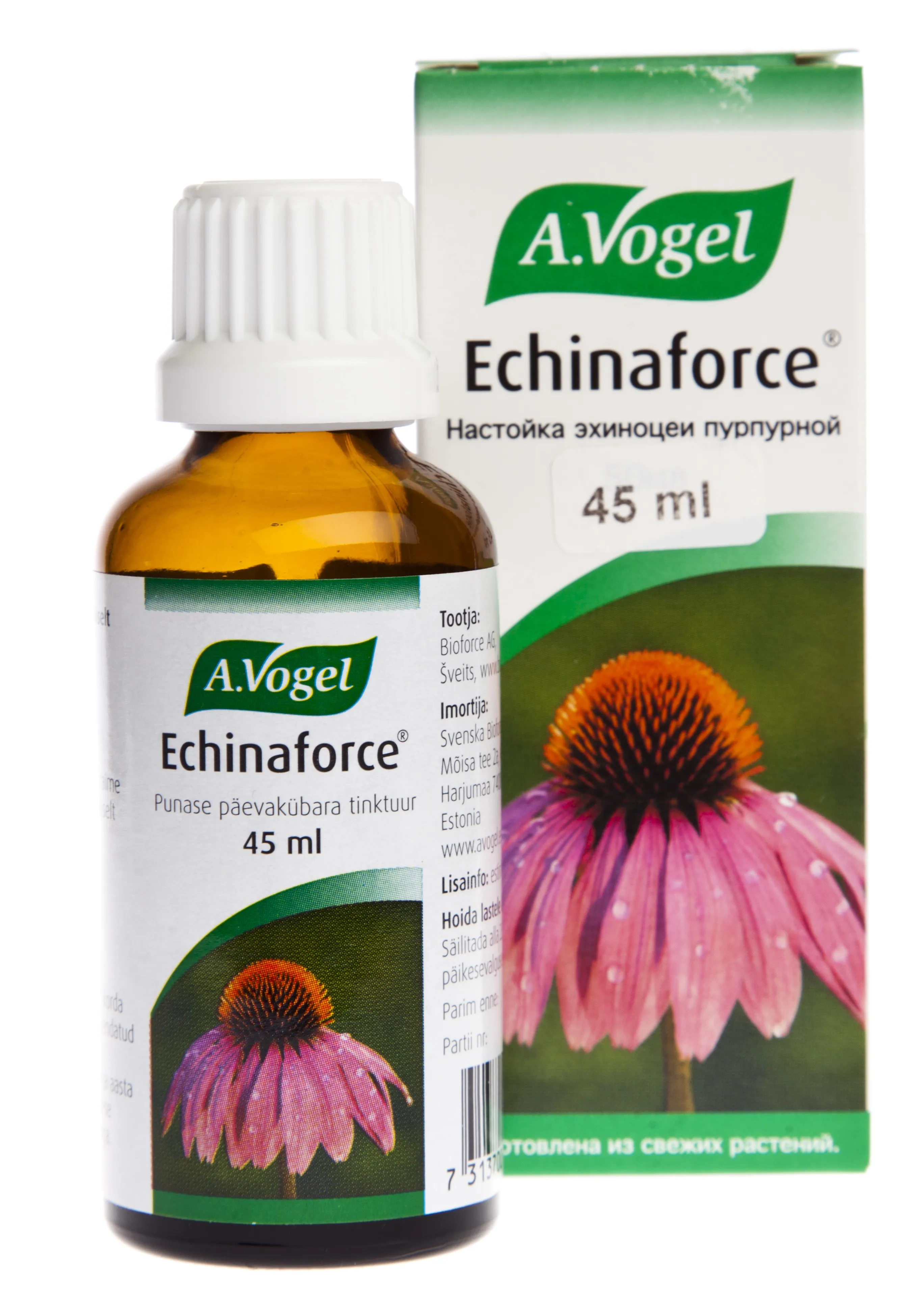 A.VOGEL ECHINAFORCE TINKTUUR 45ML - Tootepilt 