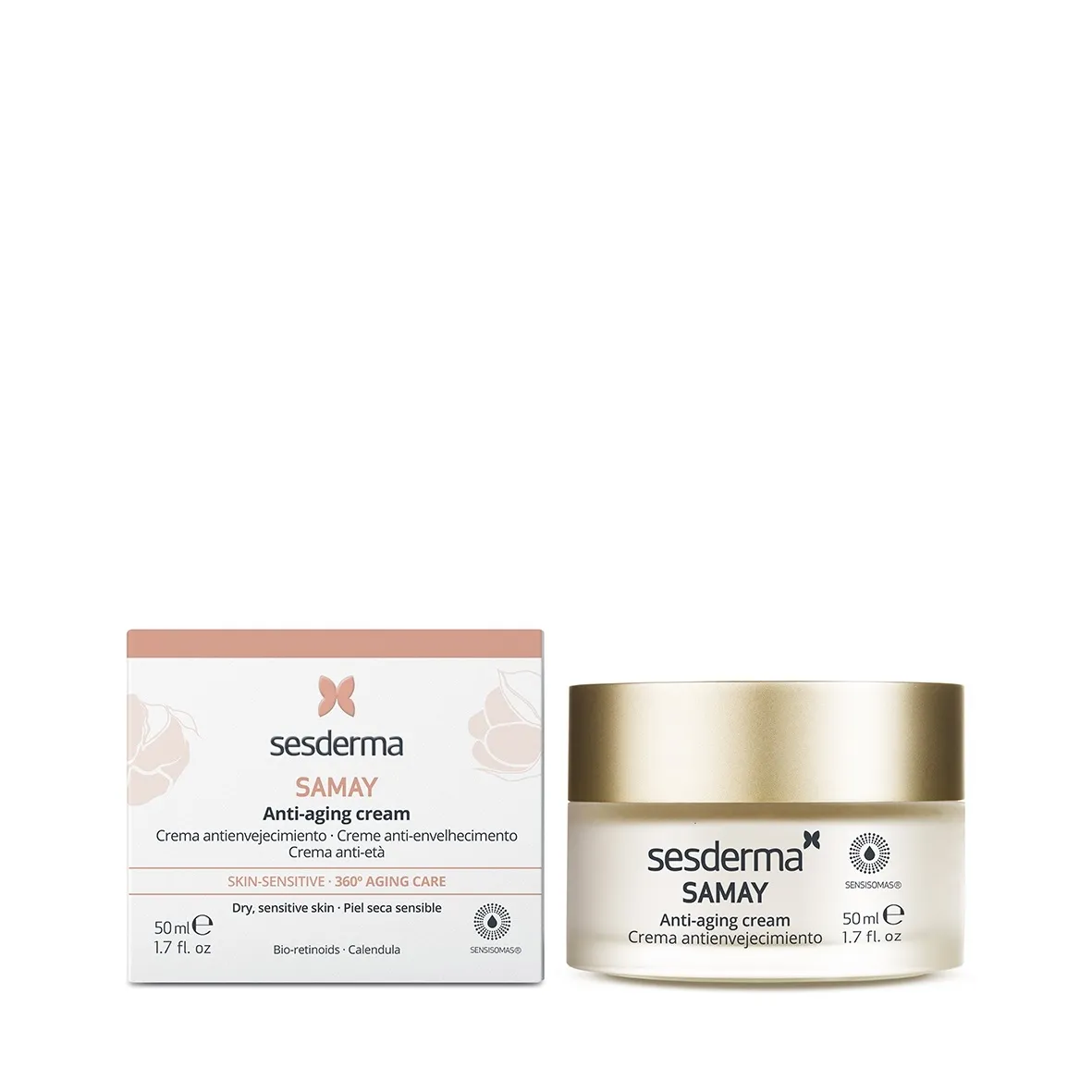 SESDERMA SAMAY VANANEMISVASTANE KREEM TUNDLIKULE NAHALE 50 ML - Tootepilt 