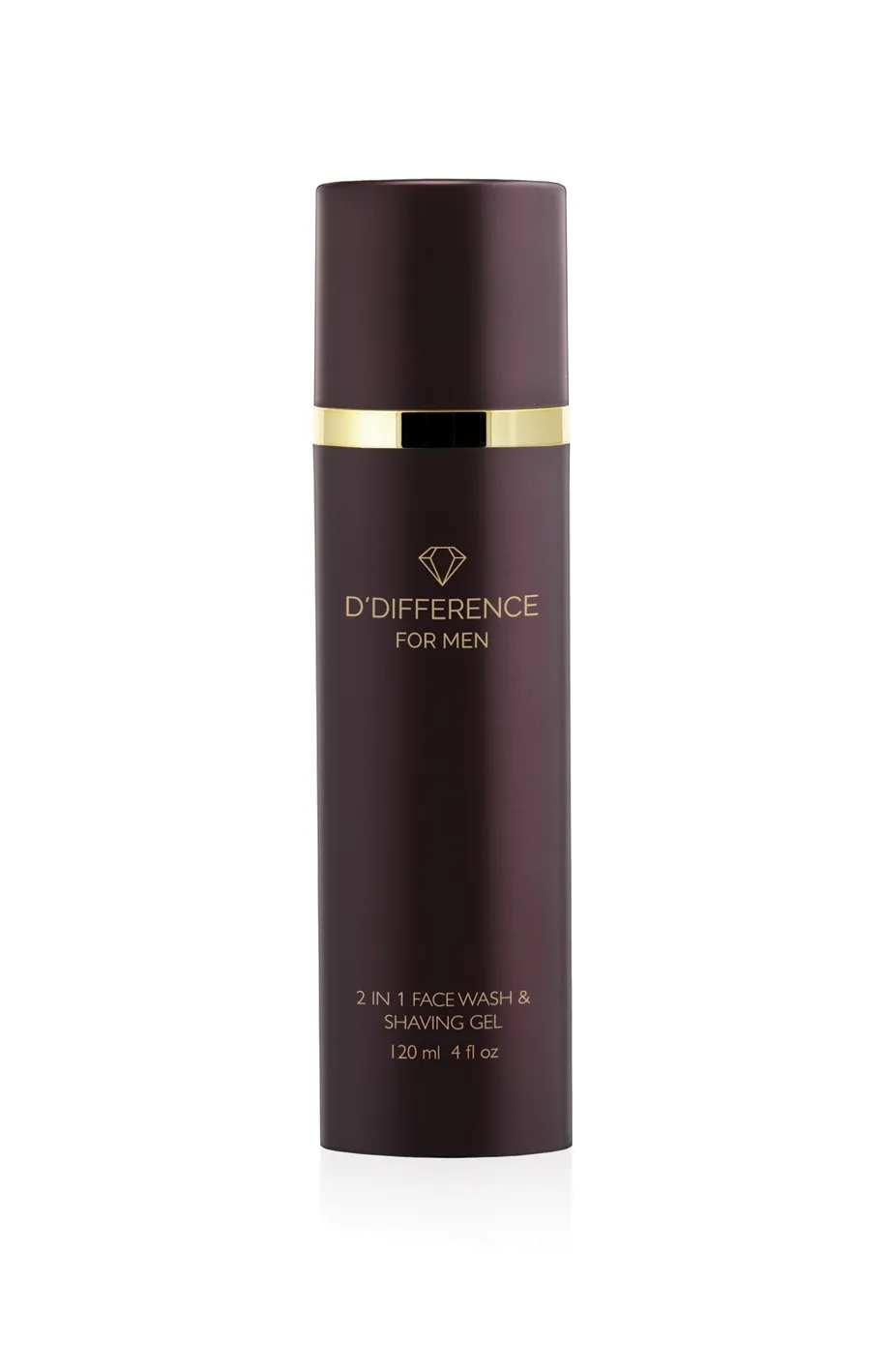 D`DIFFERENCE FOR MEN NÄOPESU-JA RASEERIMISGEEL 2IN1 120ML - Tootepilt 