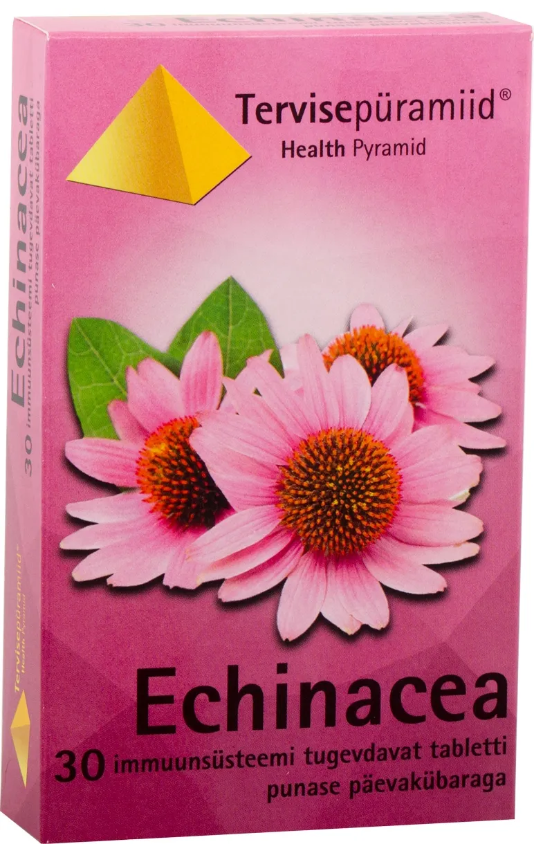 TERVISEPÜRAMIID ECHINACEA TBL N30 - Tootepilt 