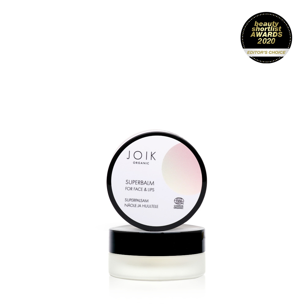 JOIK ORGANIC SUPERPALSAM NÄOLE JA HUULTELE 15ML - Tootepilt 