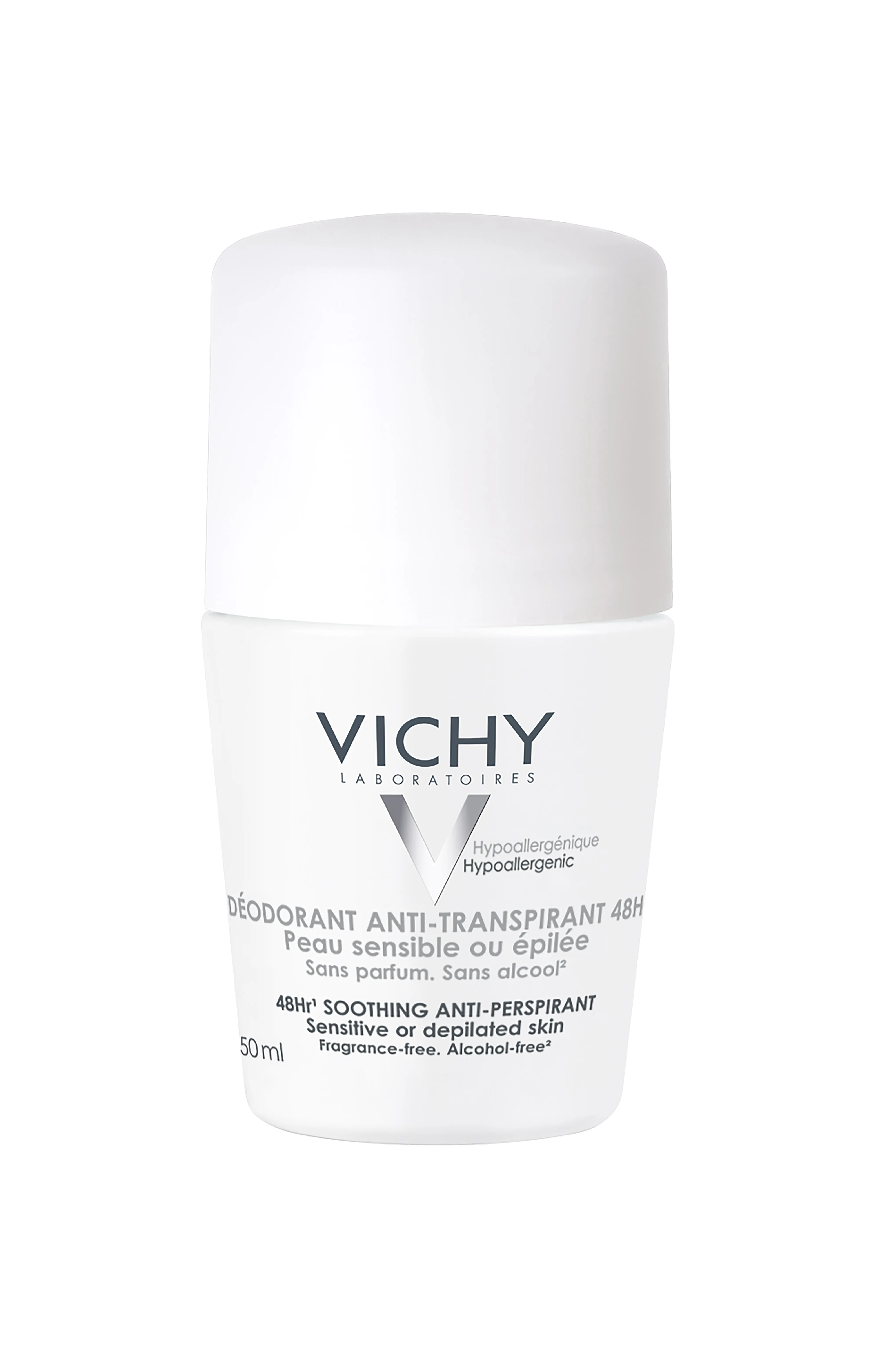 VICHY ANTIPERSPIRANT ROLL-ON 48H TUNDLIKULE NAHALE 50ML - Tootepilt 