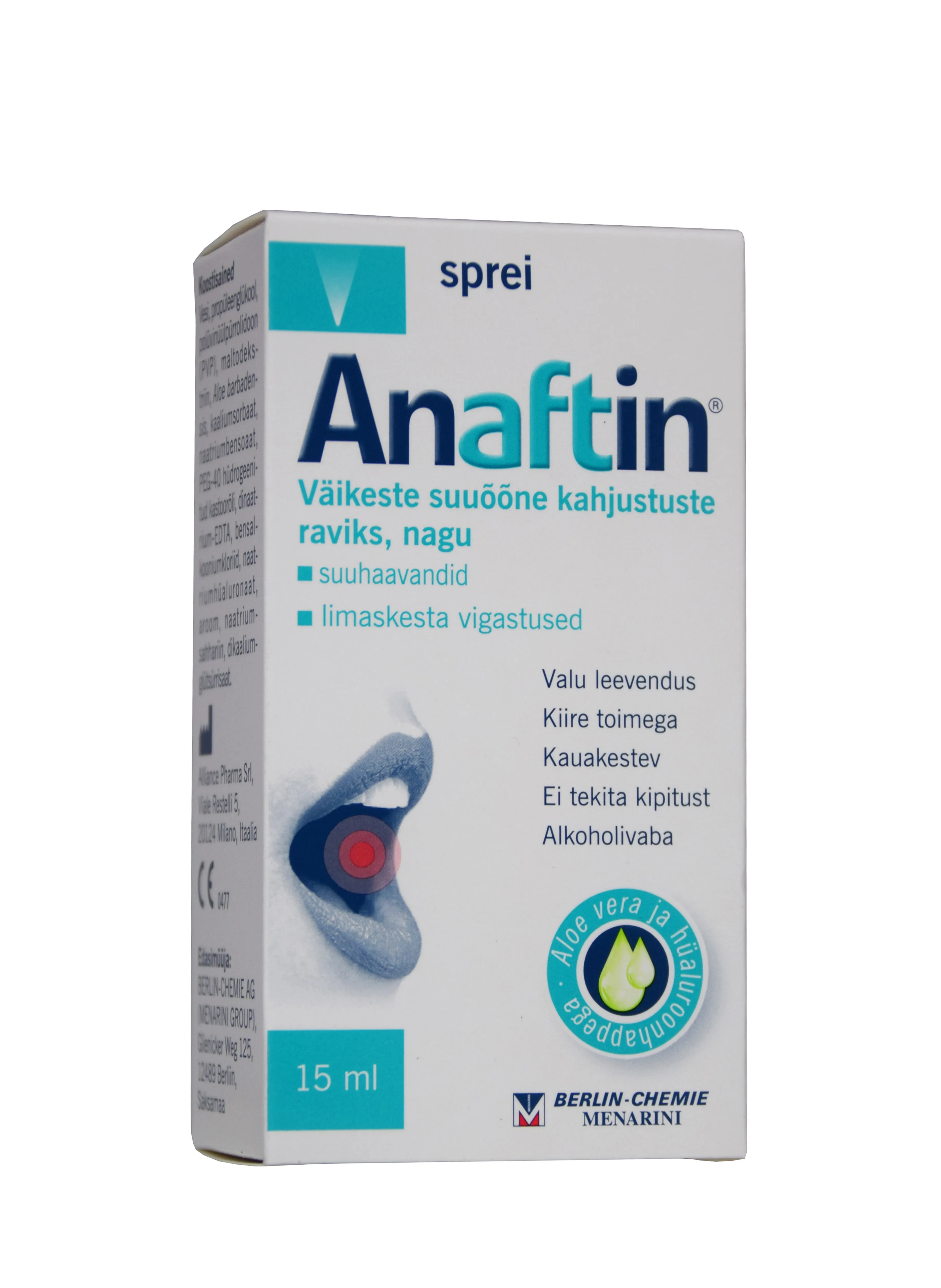 ANAFTIN SPREI 15ML - Tootepilt 