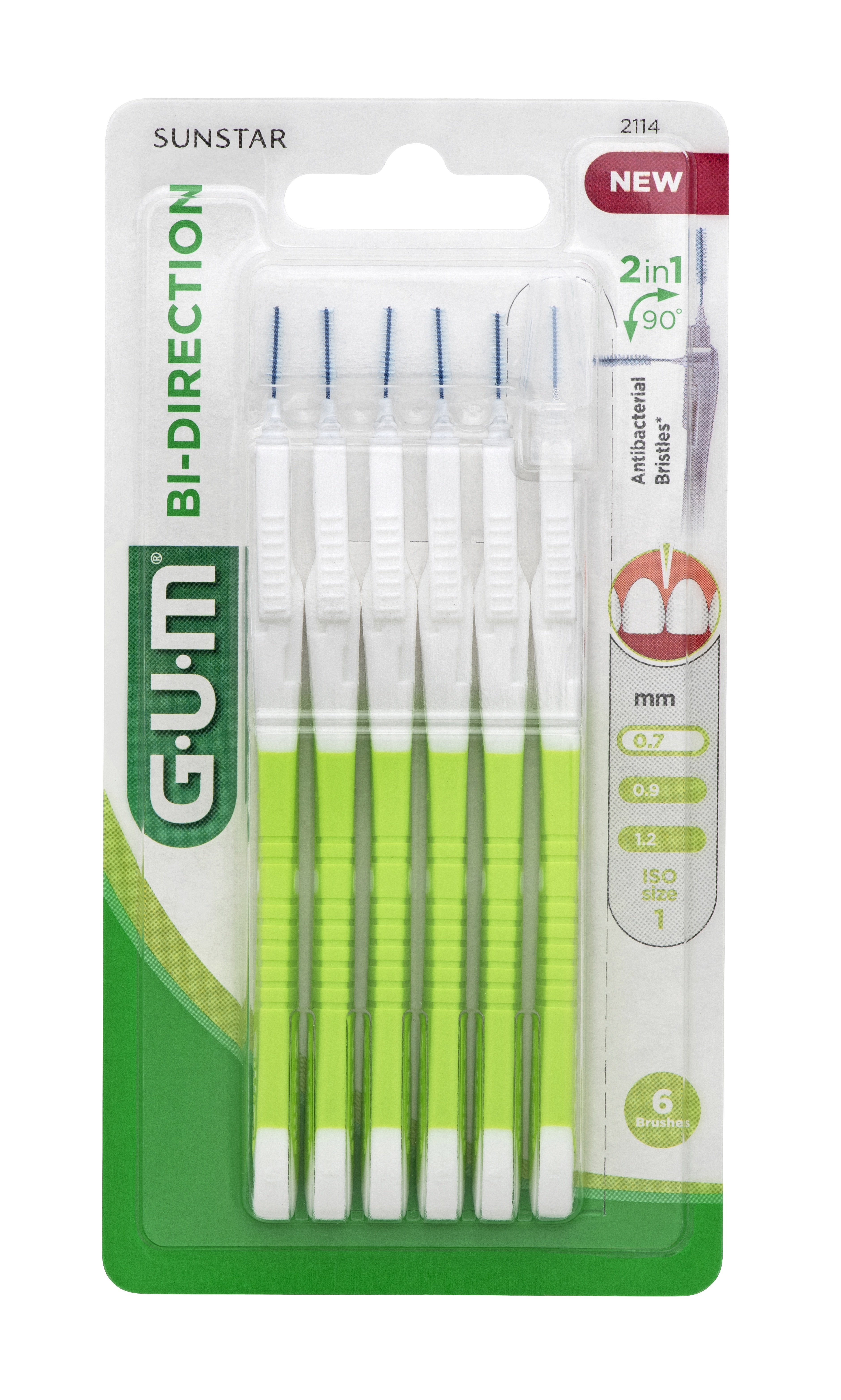 GUM HAMBAVAHEHARI BI-DIRECTION 0,7MM N6 - Tootepilt 