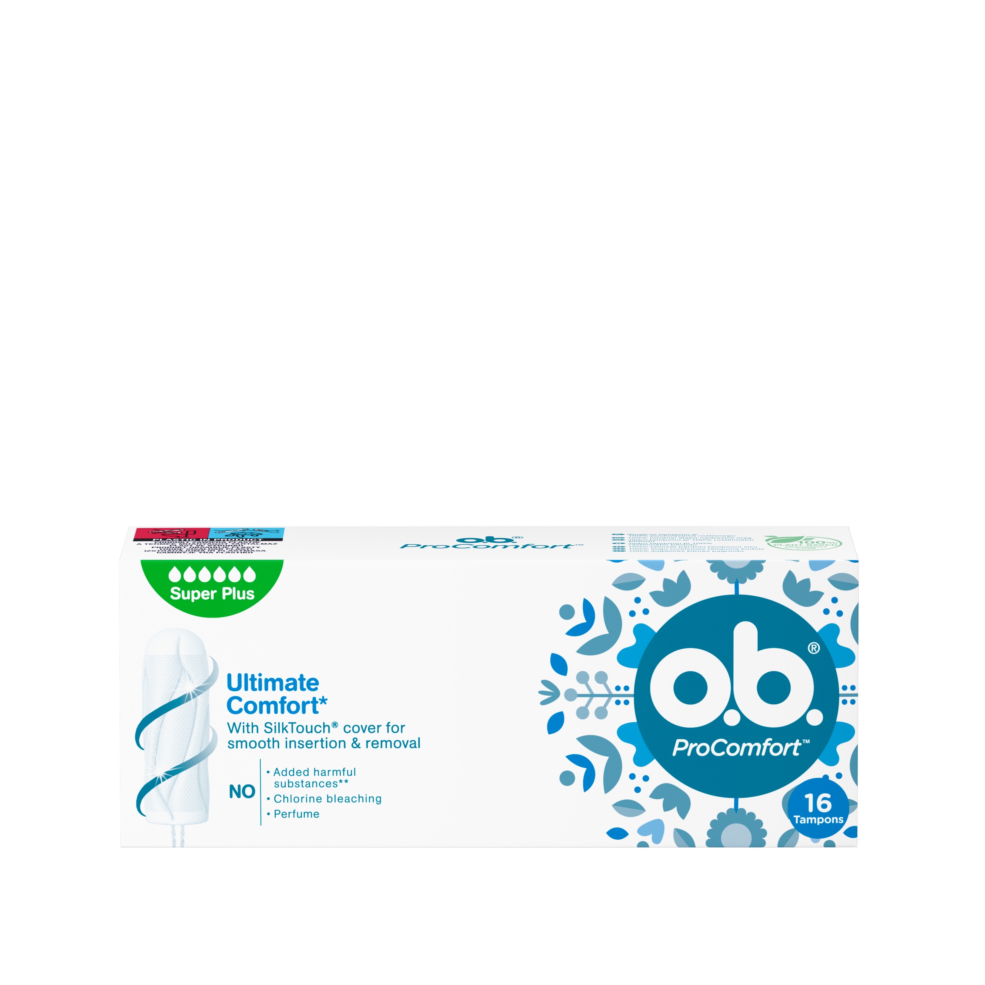 O.B. HÜG TAMPOONID PROCOMFORT SUPER PLUS N16 - Tootepilt 