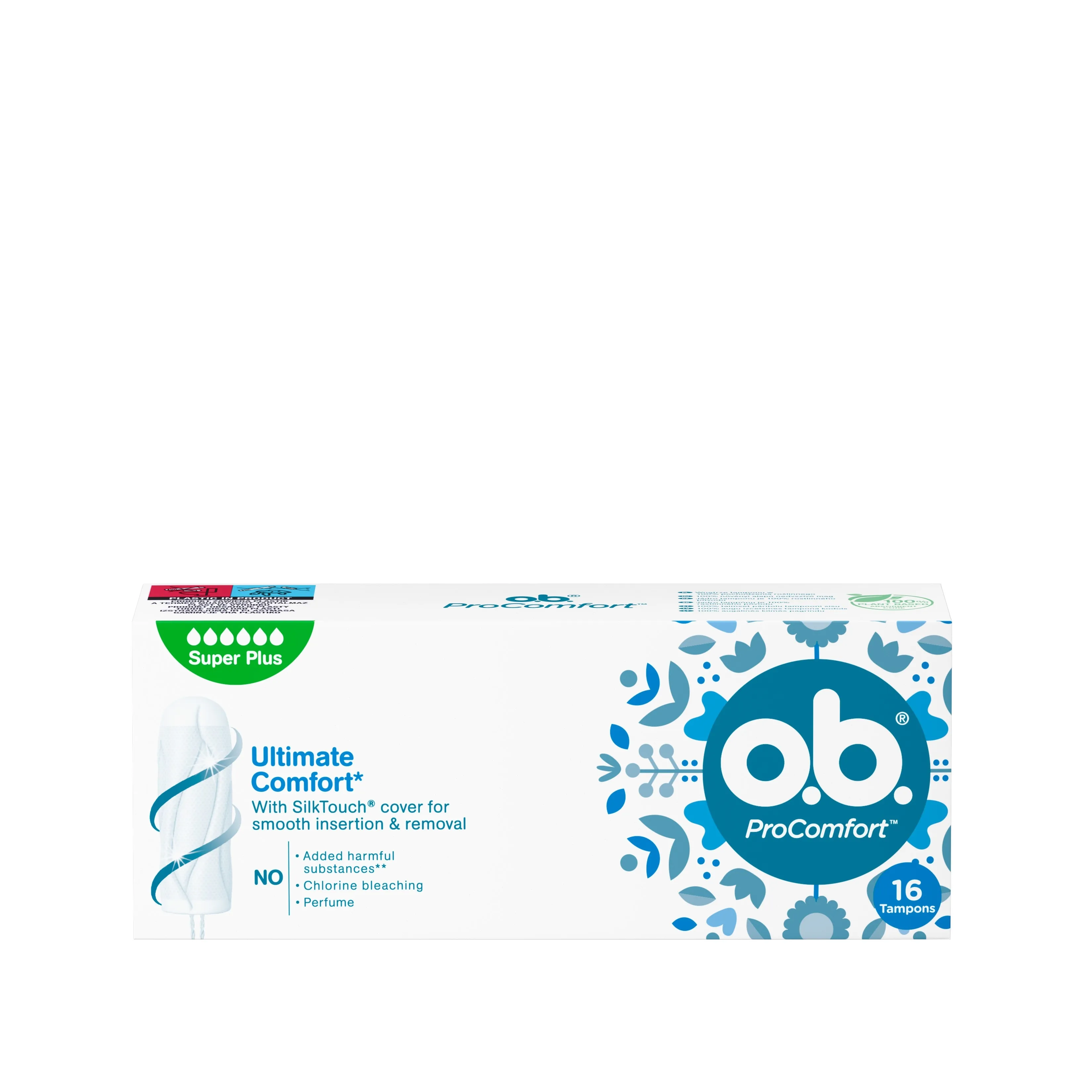 O.B. HÜG TAMPOONID PROCOMFORT SUPER PLUS N16 - Tootepilt 